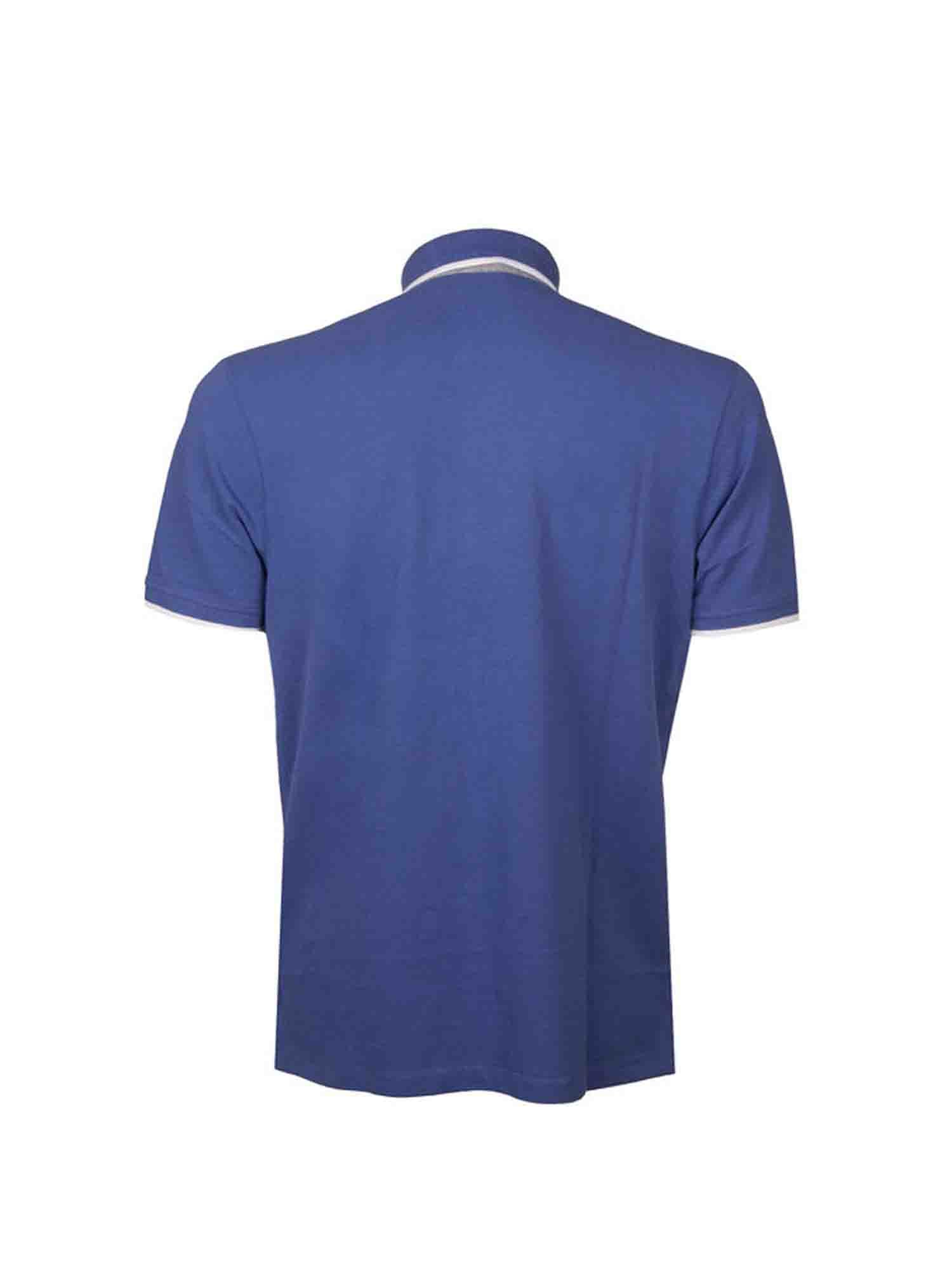 BLAUER POLO IN COTONE BLU COBALTO