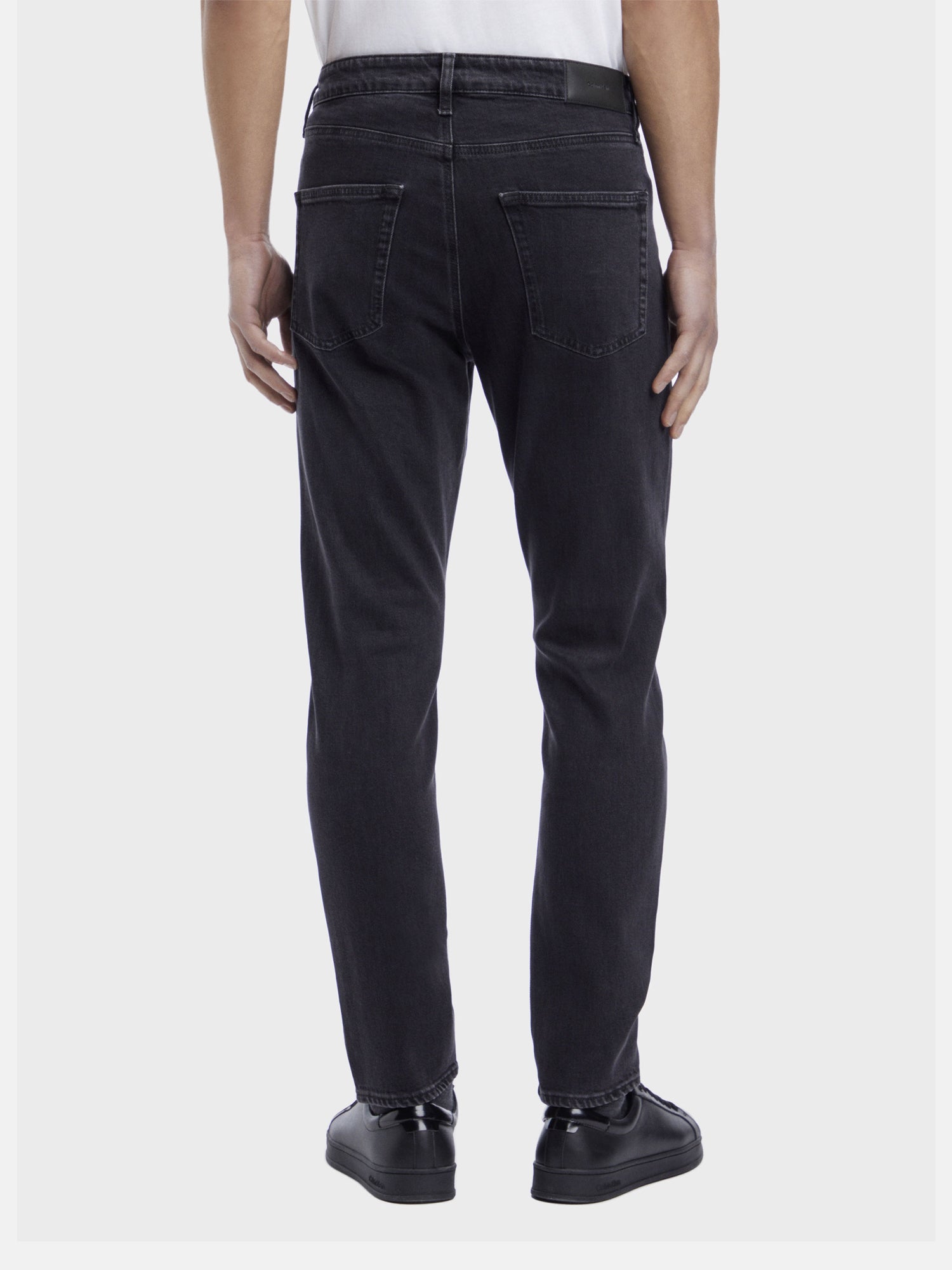 CALVIN KLEIN JEANS TAPERED FIT NERO