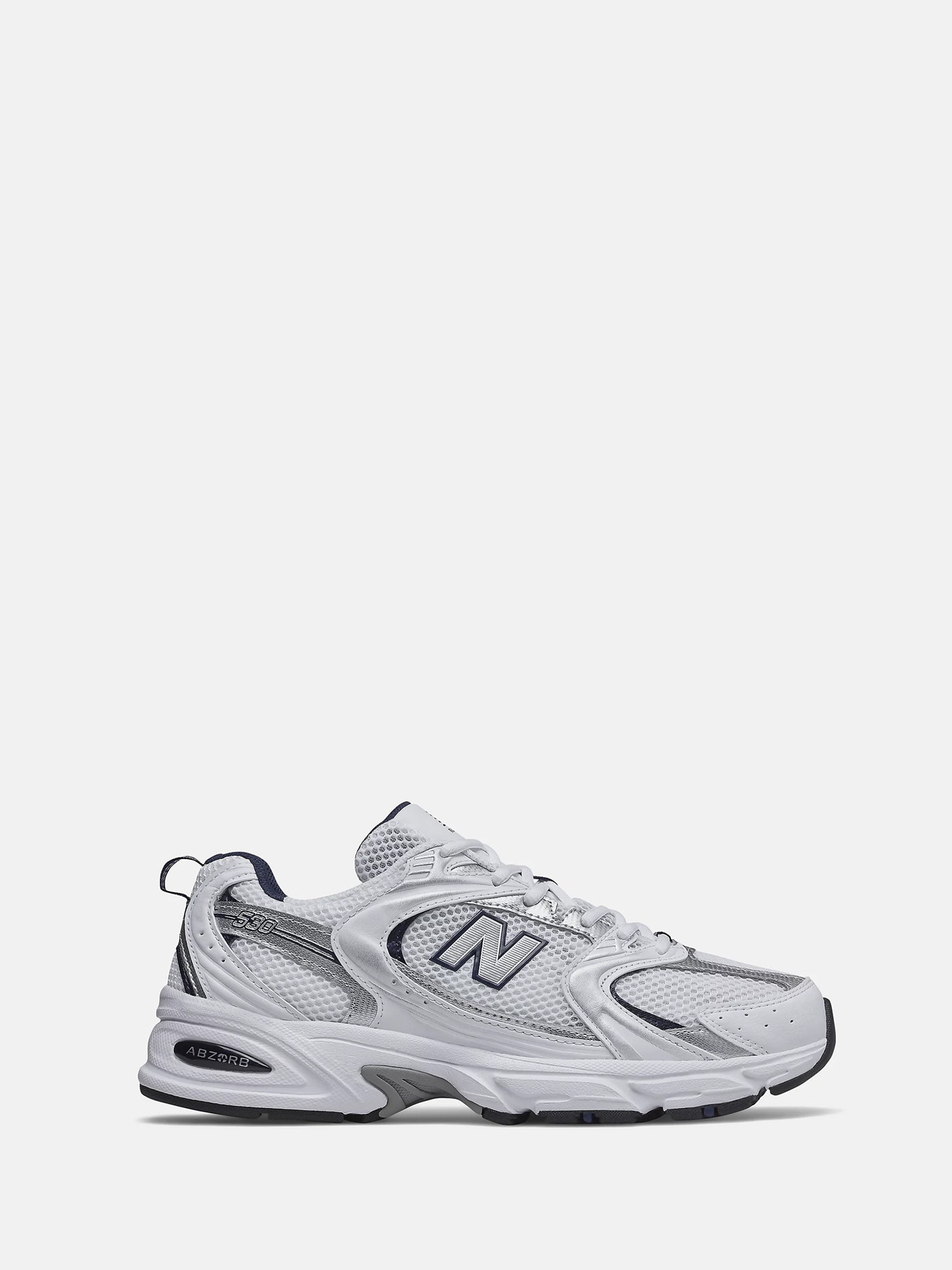 NEW BALANCE SNEAKERS 530 BIANCO-BLU