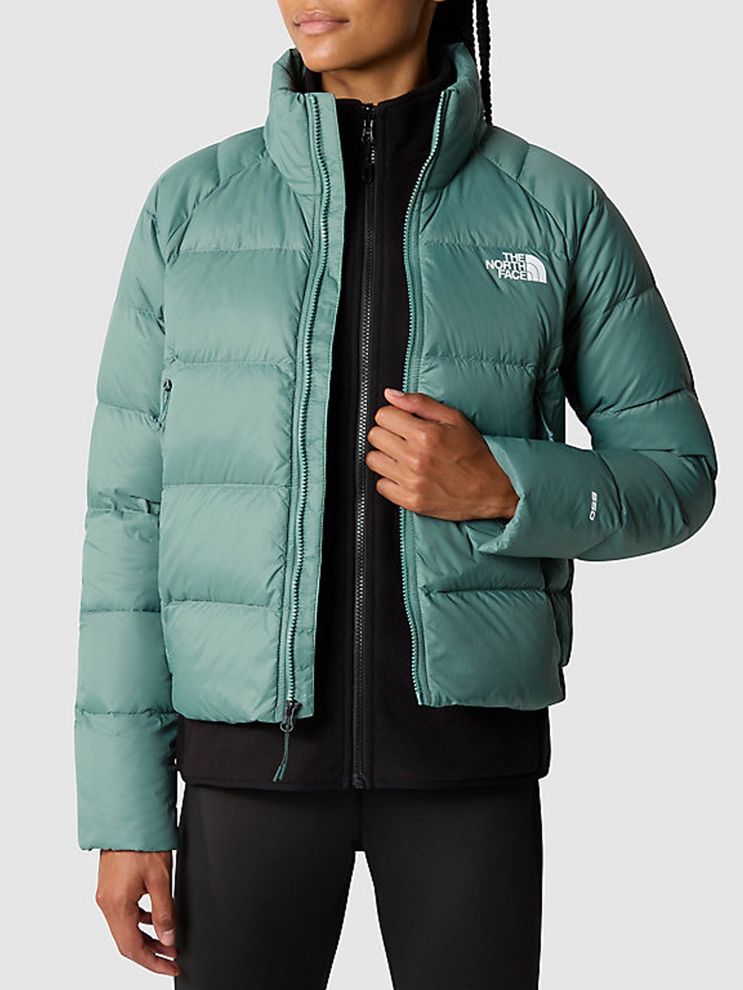 THE NORTH FACE GIUBBINO HYALITE VERDE ACQUA