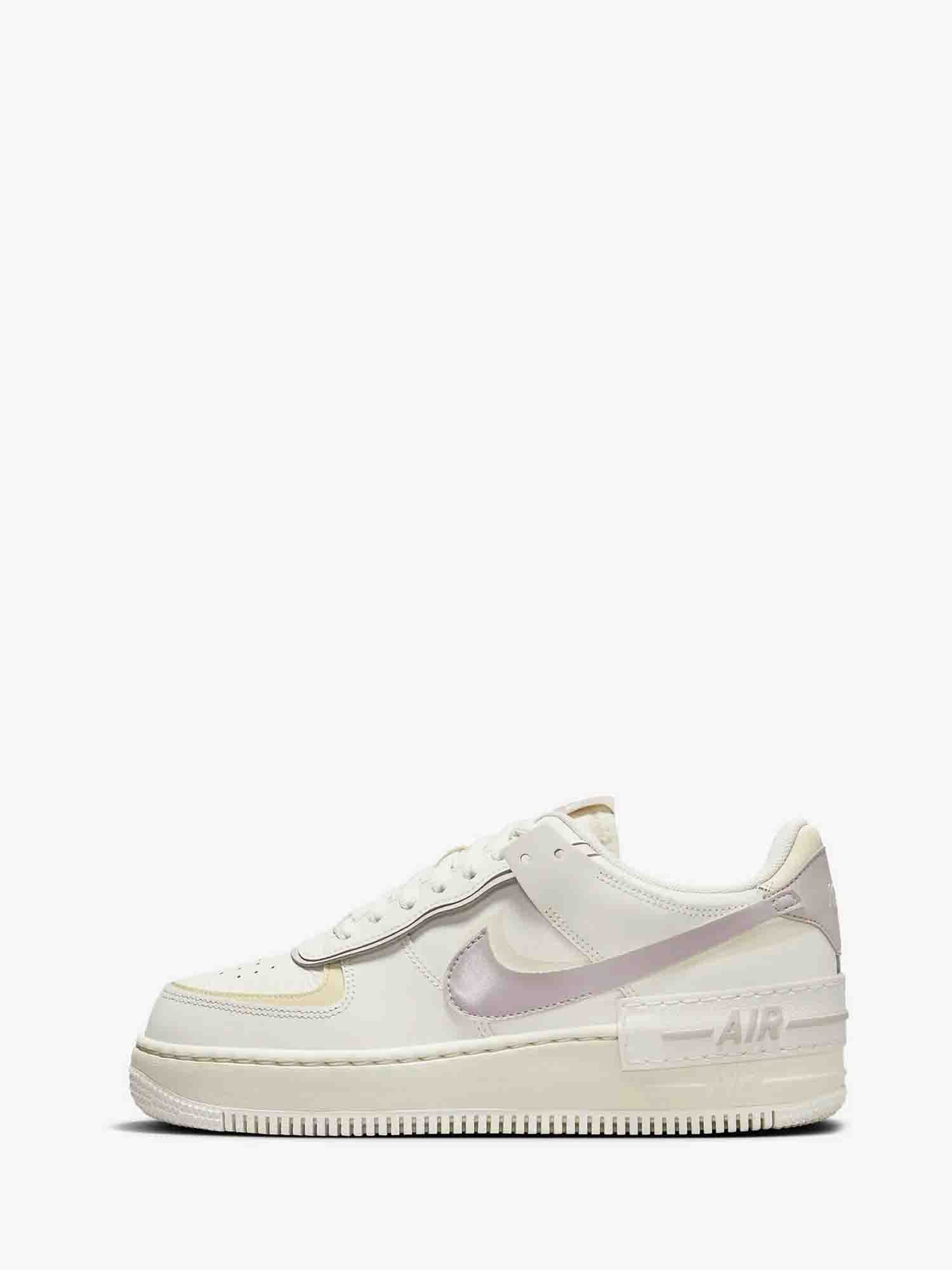 NIKE AIR FORCE 1 SHADOW SNEAKERS DONNA BIANCO-ROSA
