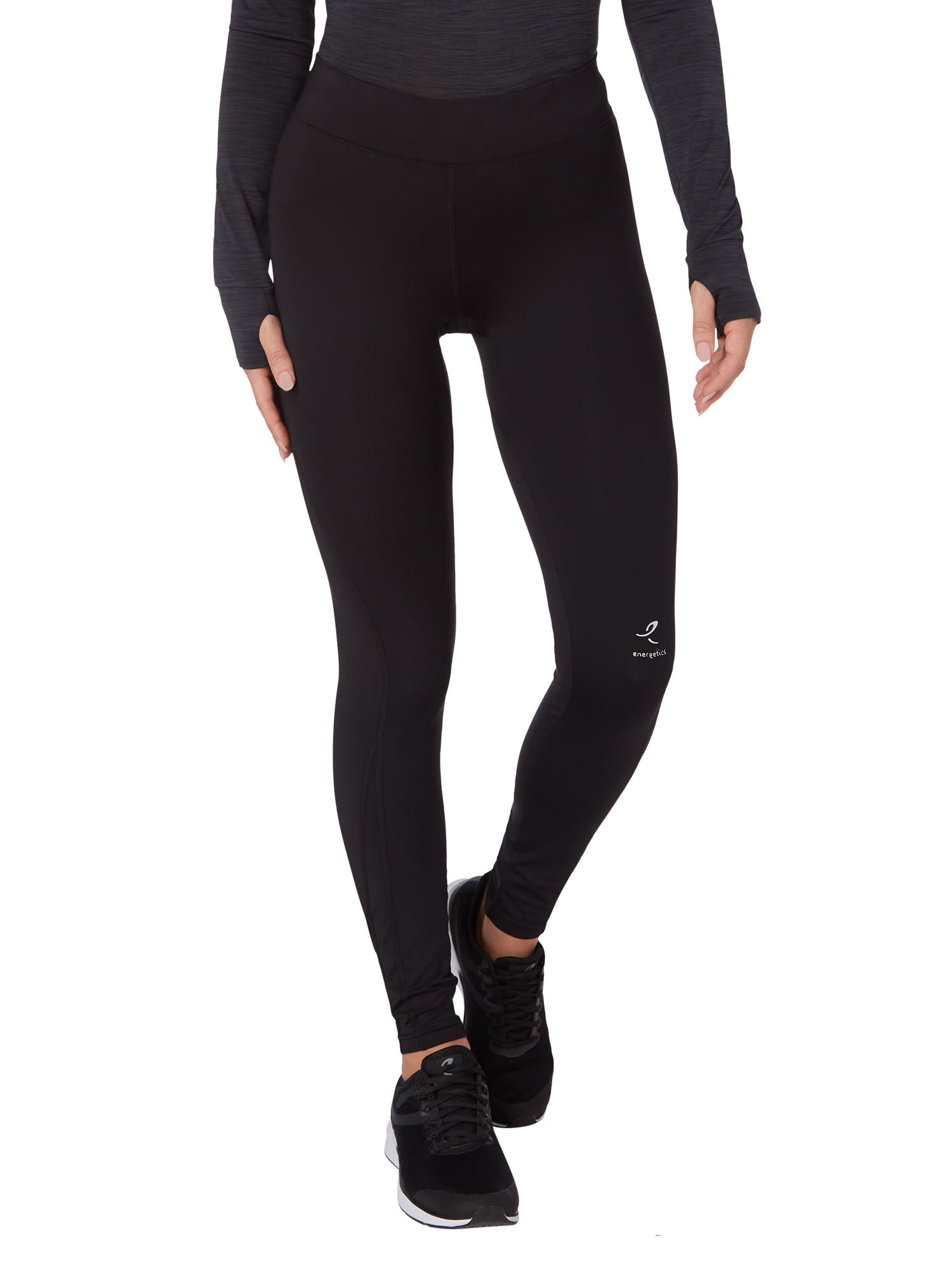 ENERGETICS LEGGINGS RUNNING PAT NERO