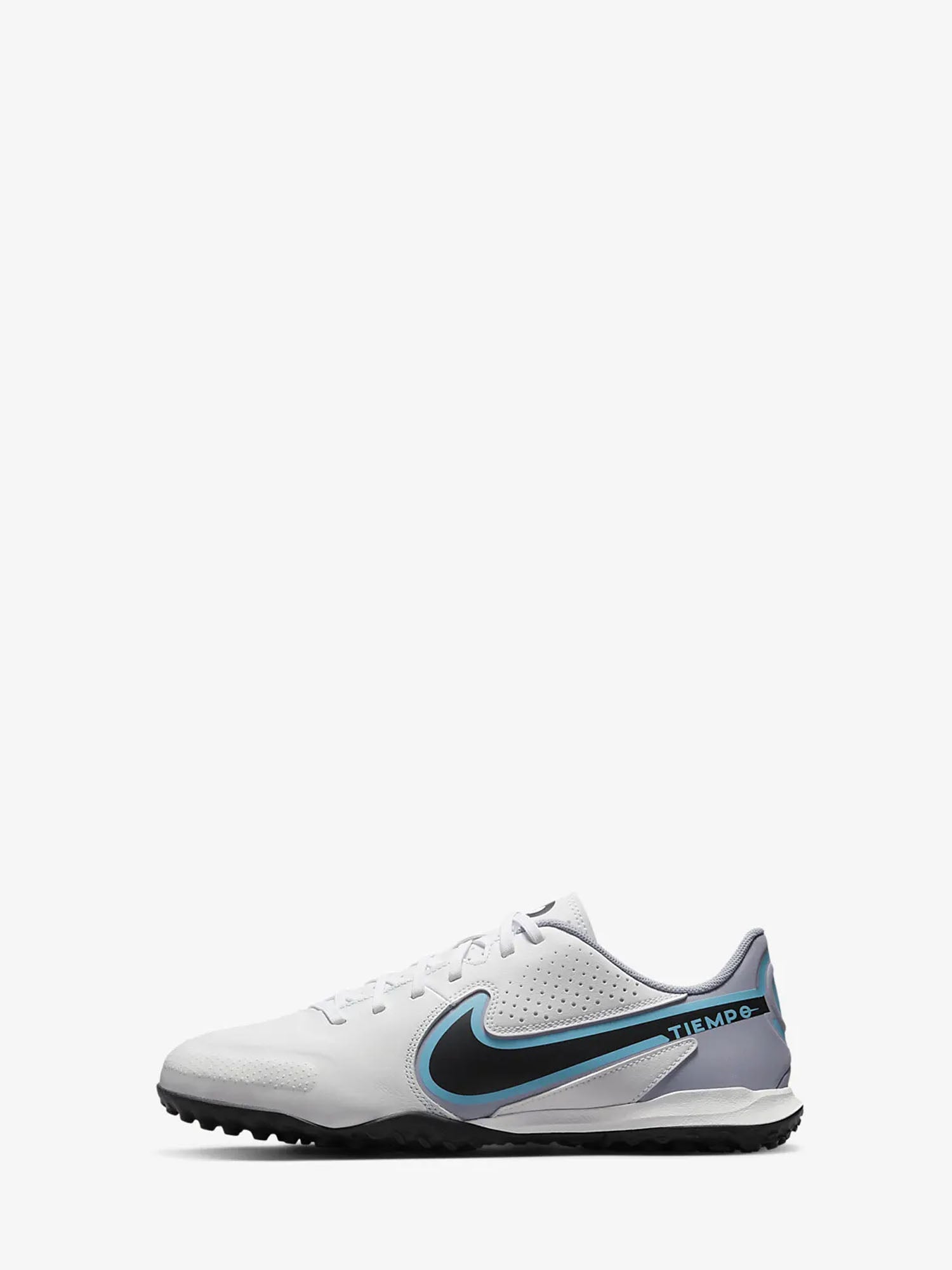 NIKE SCARPE DA CALCIO TIEMPO LEGEND 9 ACADEMY BIANCO-BLU-GRIGIO