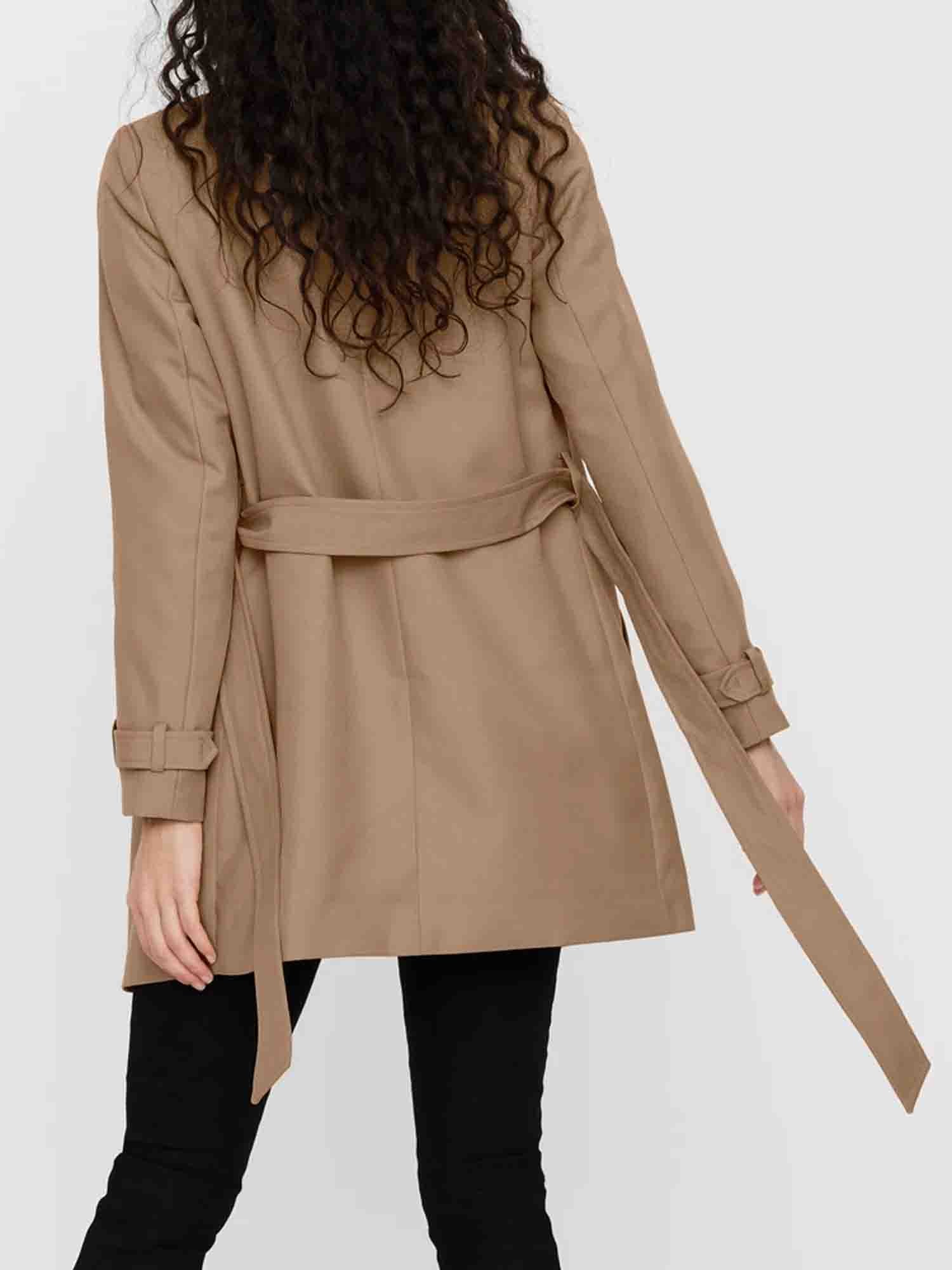 VERO MODA CELESTE CAPPOTTP TRENCH TIGER EYE