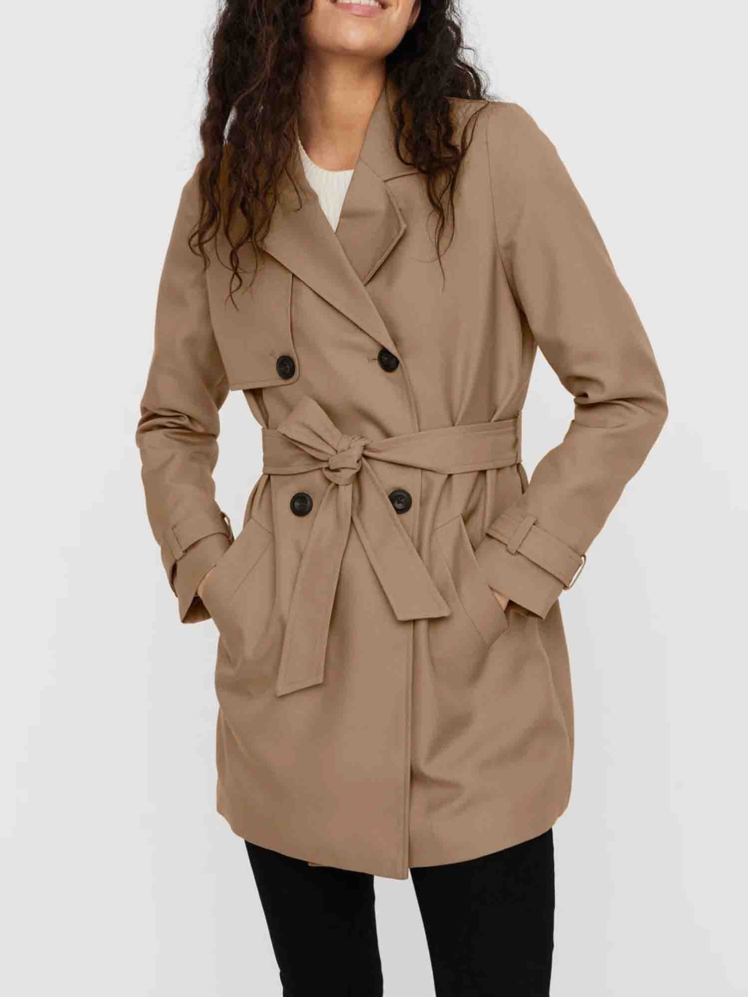 VERO MODA CELESTE CAPPOTTP TRENCH TIGER EYE