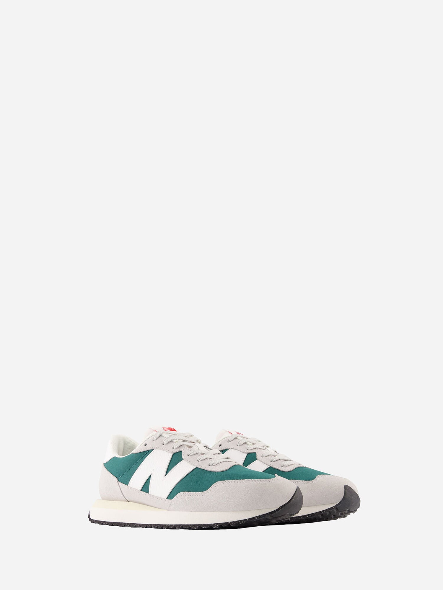 NEW BALANCE SNEAKERS LIFESTYLE 237 GRIGIO-VERDE