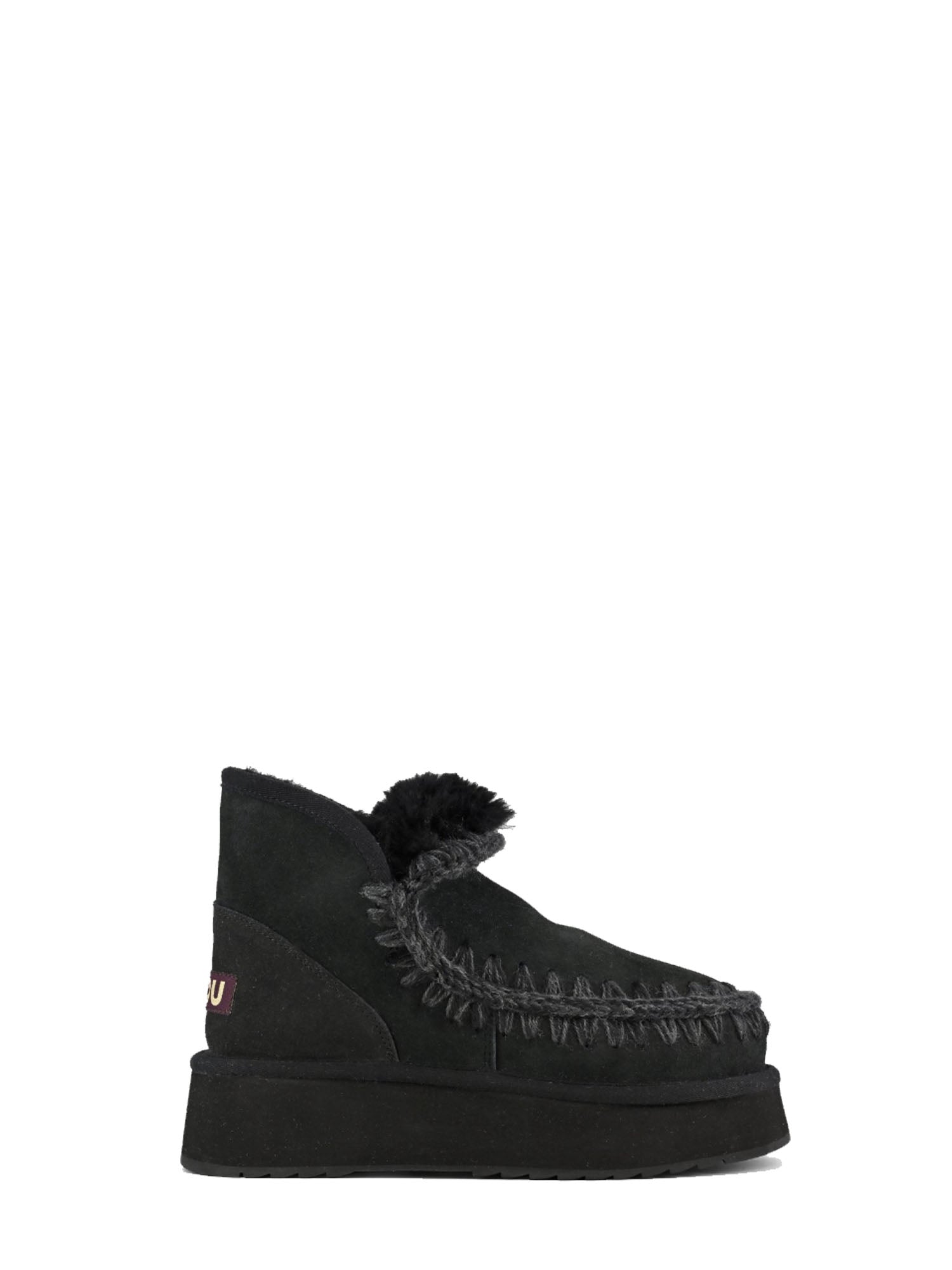 MOU STIVALETTO MINI ESKIMO PLATFORM BOOT NERO