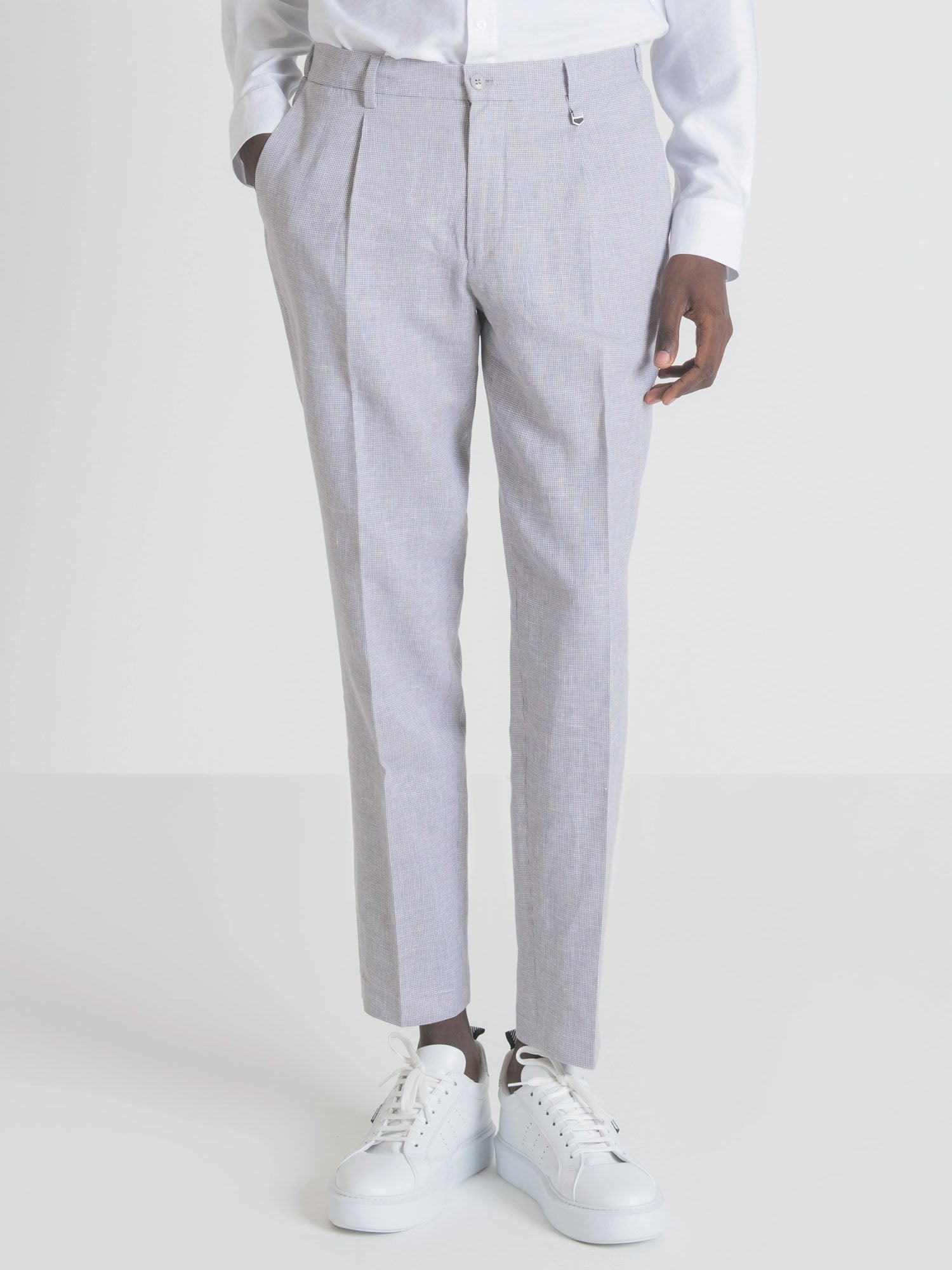 ANTONY MORATO PANTALONI GUSTAF CARROT FIT ARGILLA