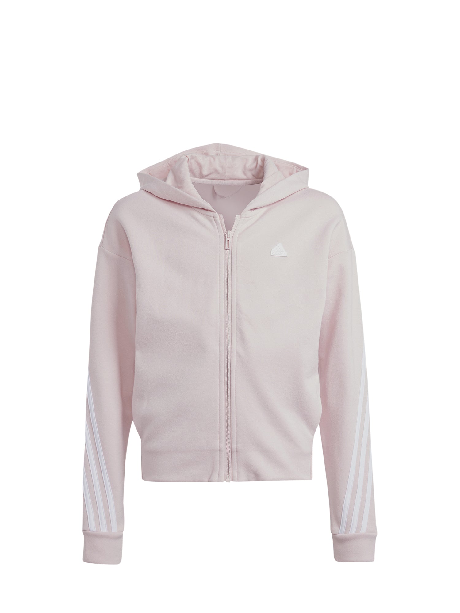 ADIDAS FELPA JUNIOR CON CAPPUCCIO ROSA