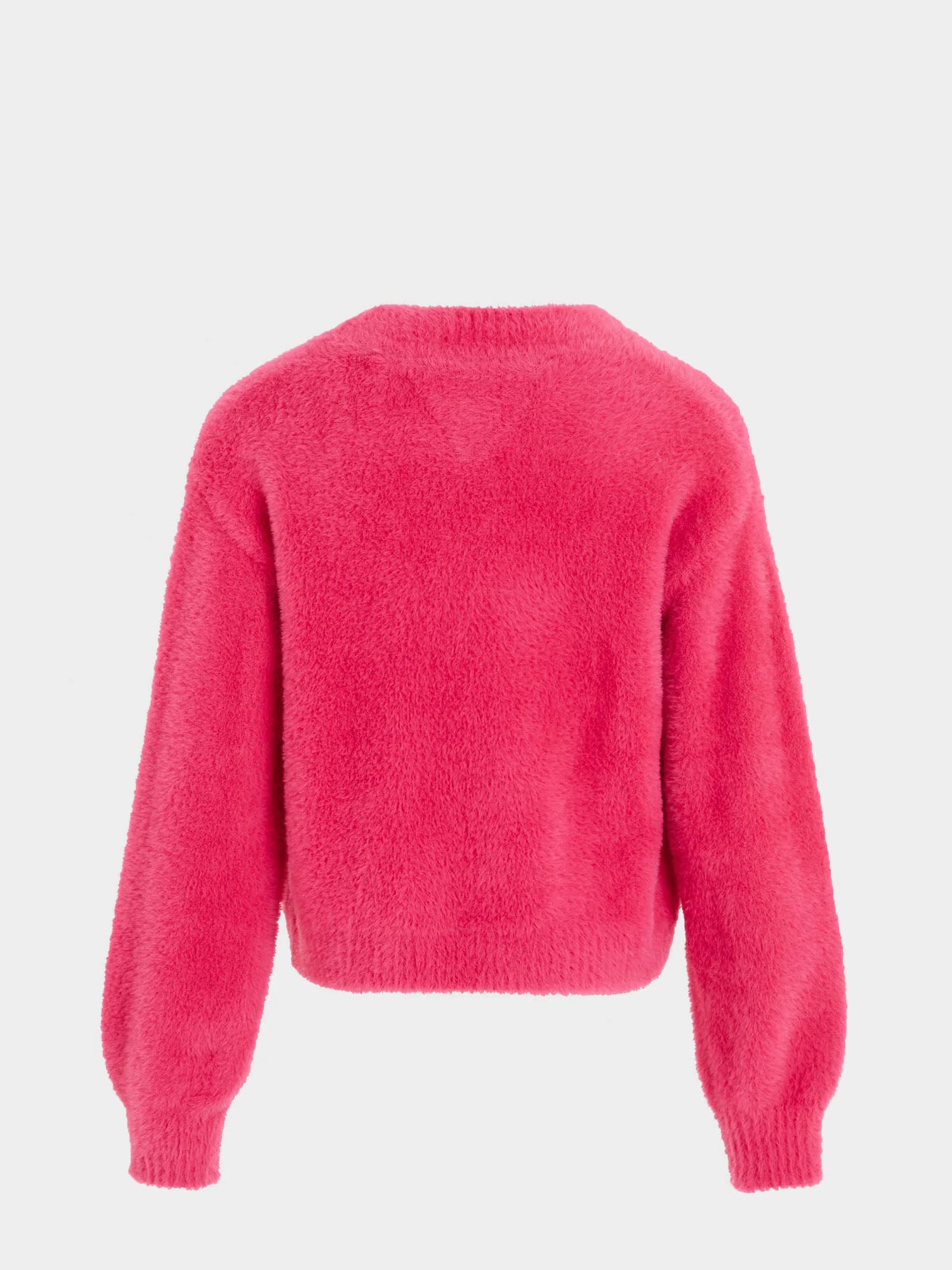 TOMMY HILFIGER KIDS PULLOVER SOFT TH MONOGRAM MAGENTA