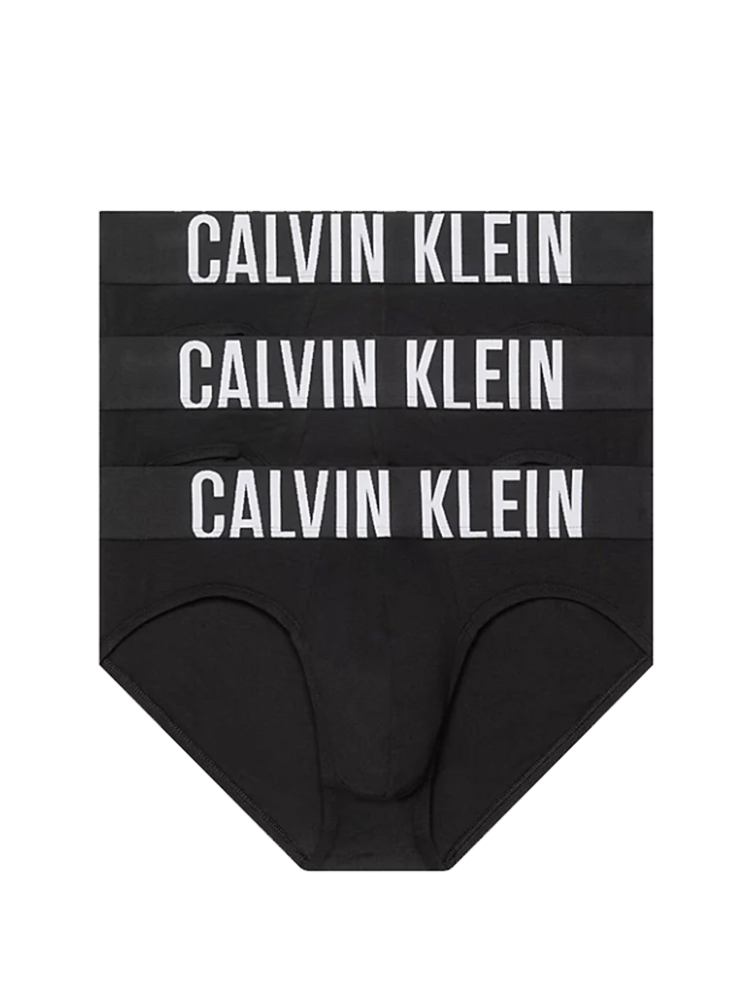 CALVIN KLEIN UNDERWEAR SLIP 3 INTENSE POWER NERO