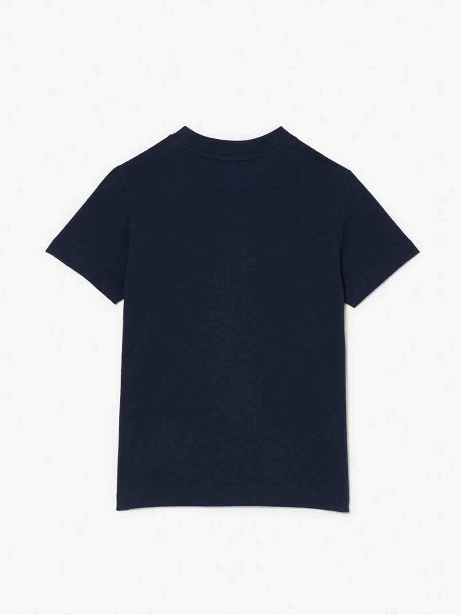 LACOSTE T-SHIRT DA RAGAZZO BLU NAVY