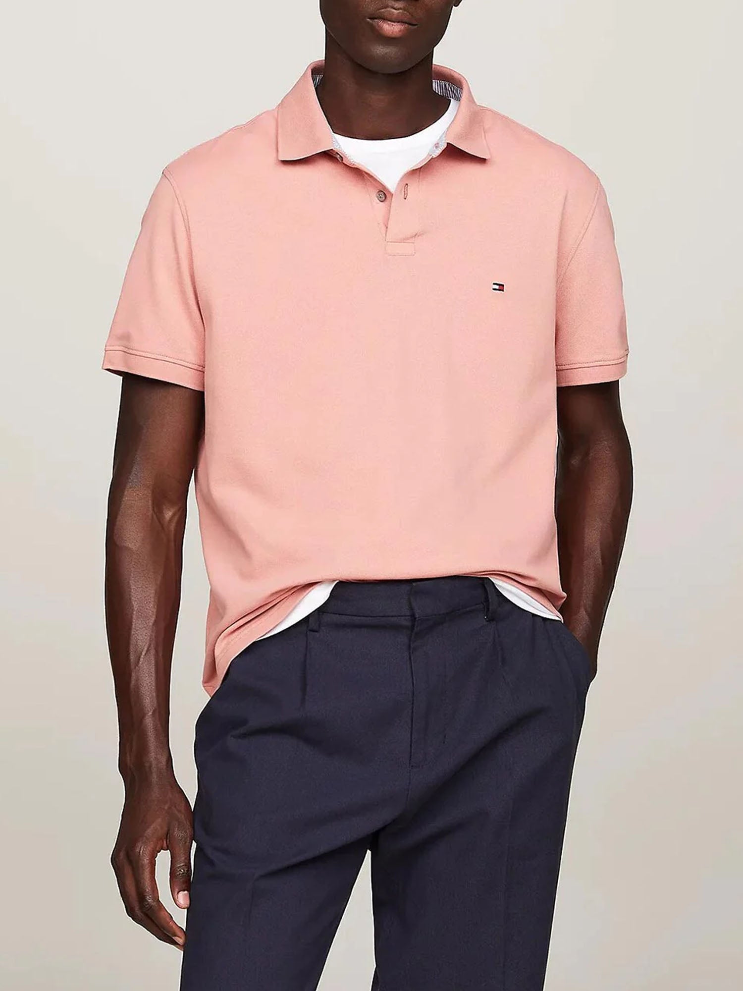 TOMMY HILFIGER POLO 1985 REGULAR FIT ROSA