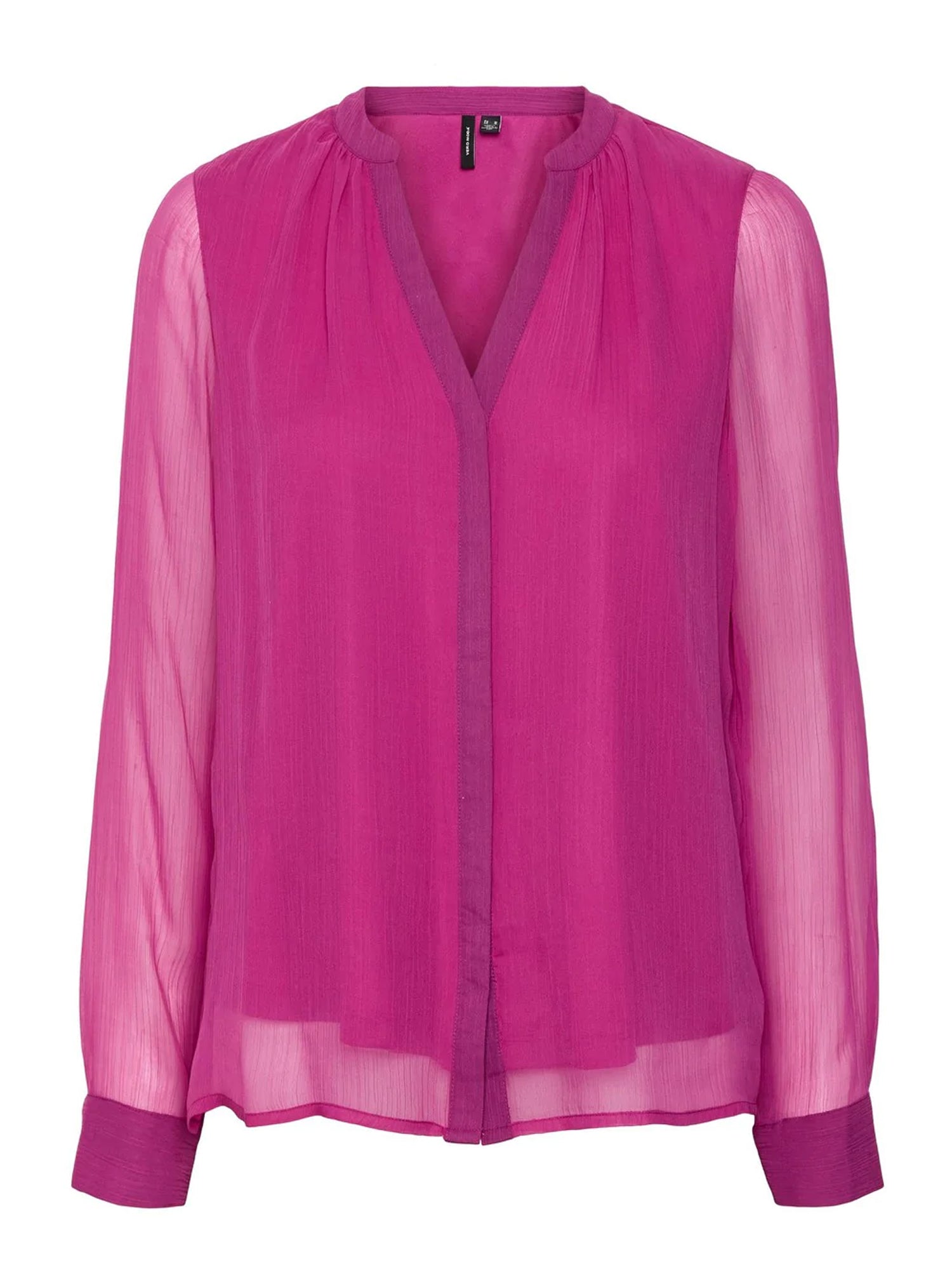 VERO MODA BLUSA FUXIA