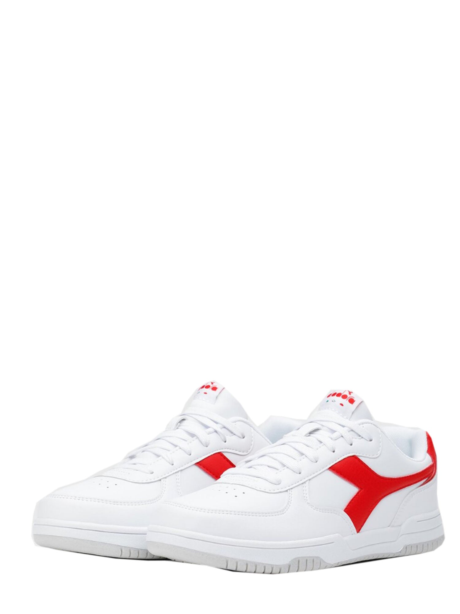 DIADORA RUPTOR LOW SNEAKERS BIANCO-ROSSO