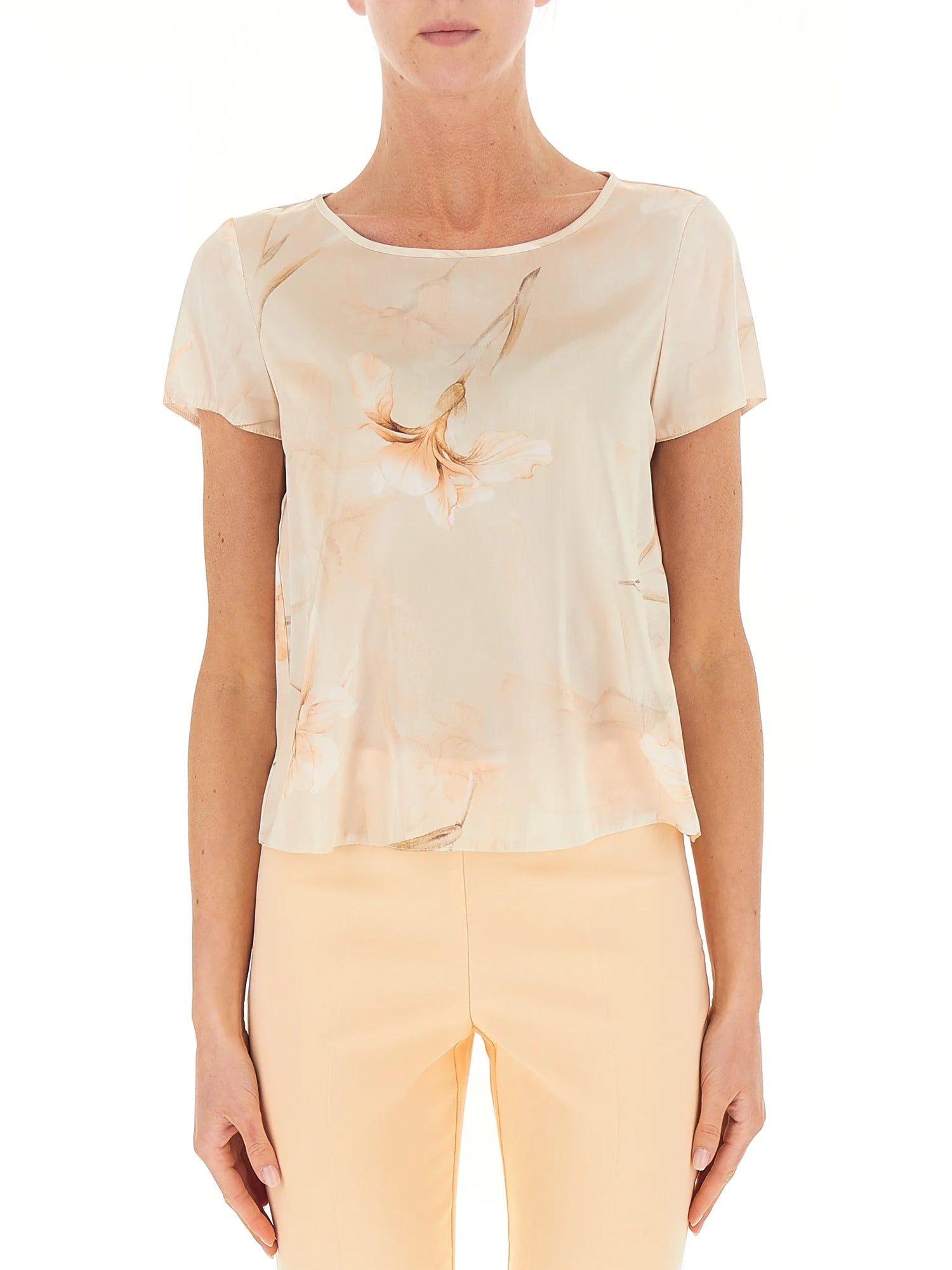 RINASCIMENTO BLUSA IN RASO BEIGE