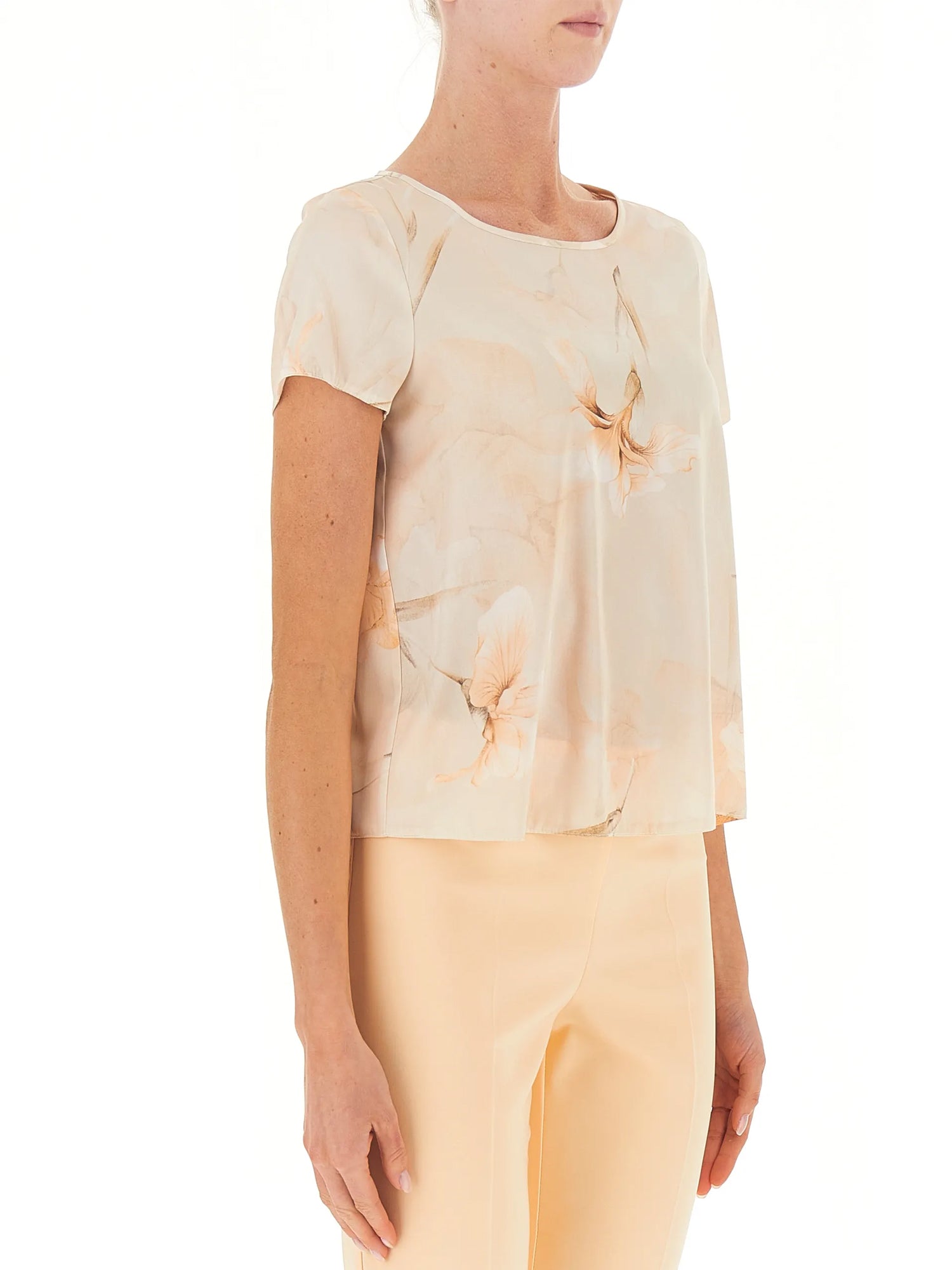 RINASCIMENTO BLUSA IN RASO BEIGE