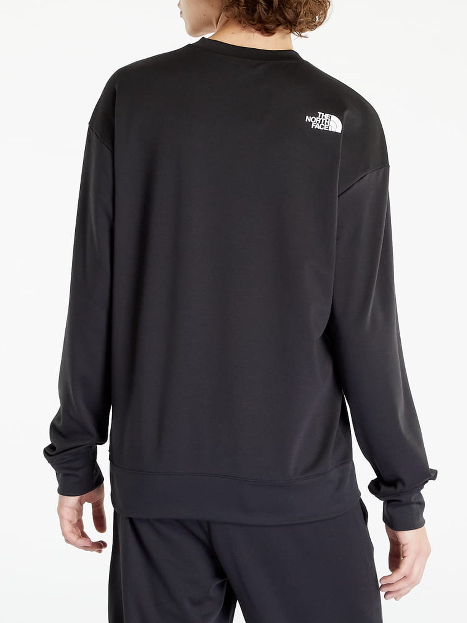 THE NORTH FACE FELPA SPACER AIR GIROCOLLO NERO