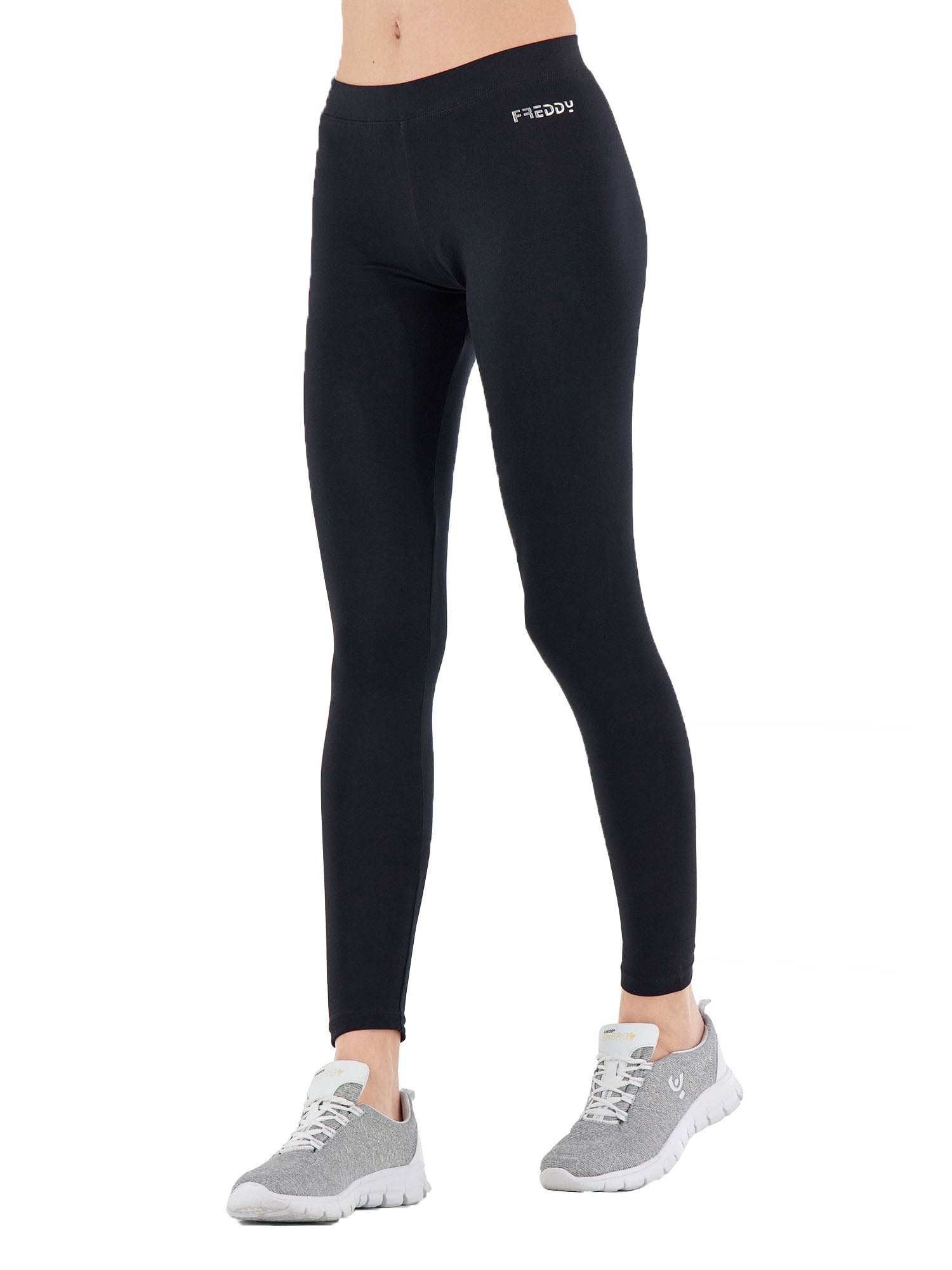 FREDDY LEGGINGS SPORTIVI NERO