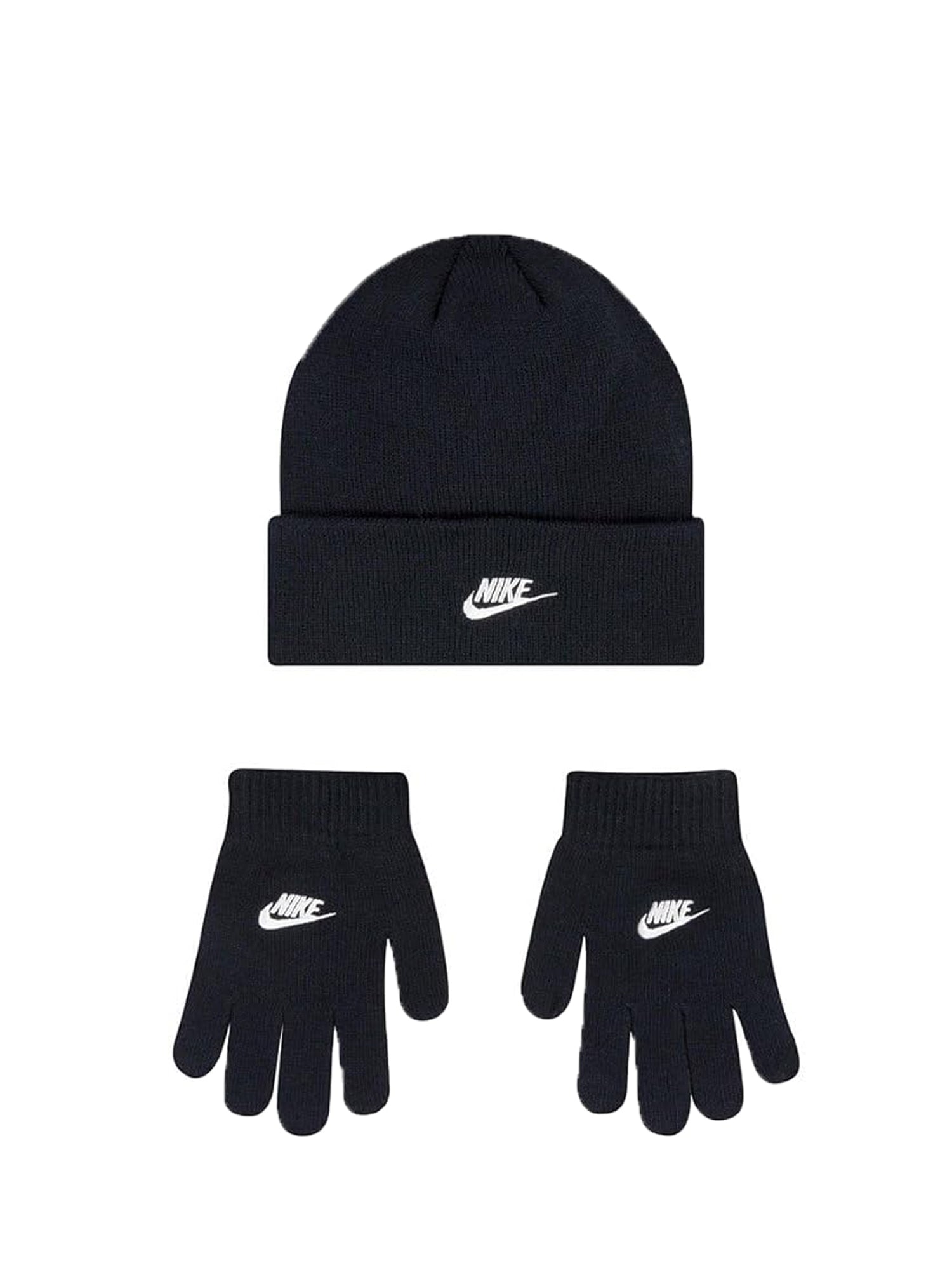 NIKE SET CAPPELLO+GUANTI CLUB NERO