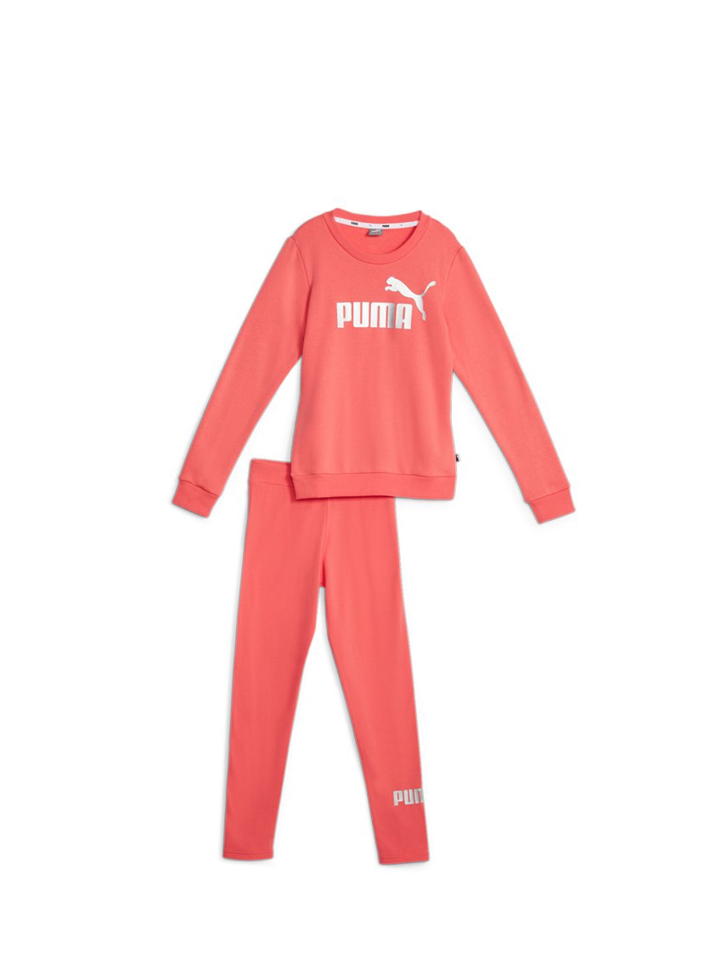 PUMA COMPLETO FELPA & LEGGINGS LOGO CREW