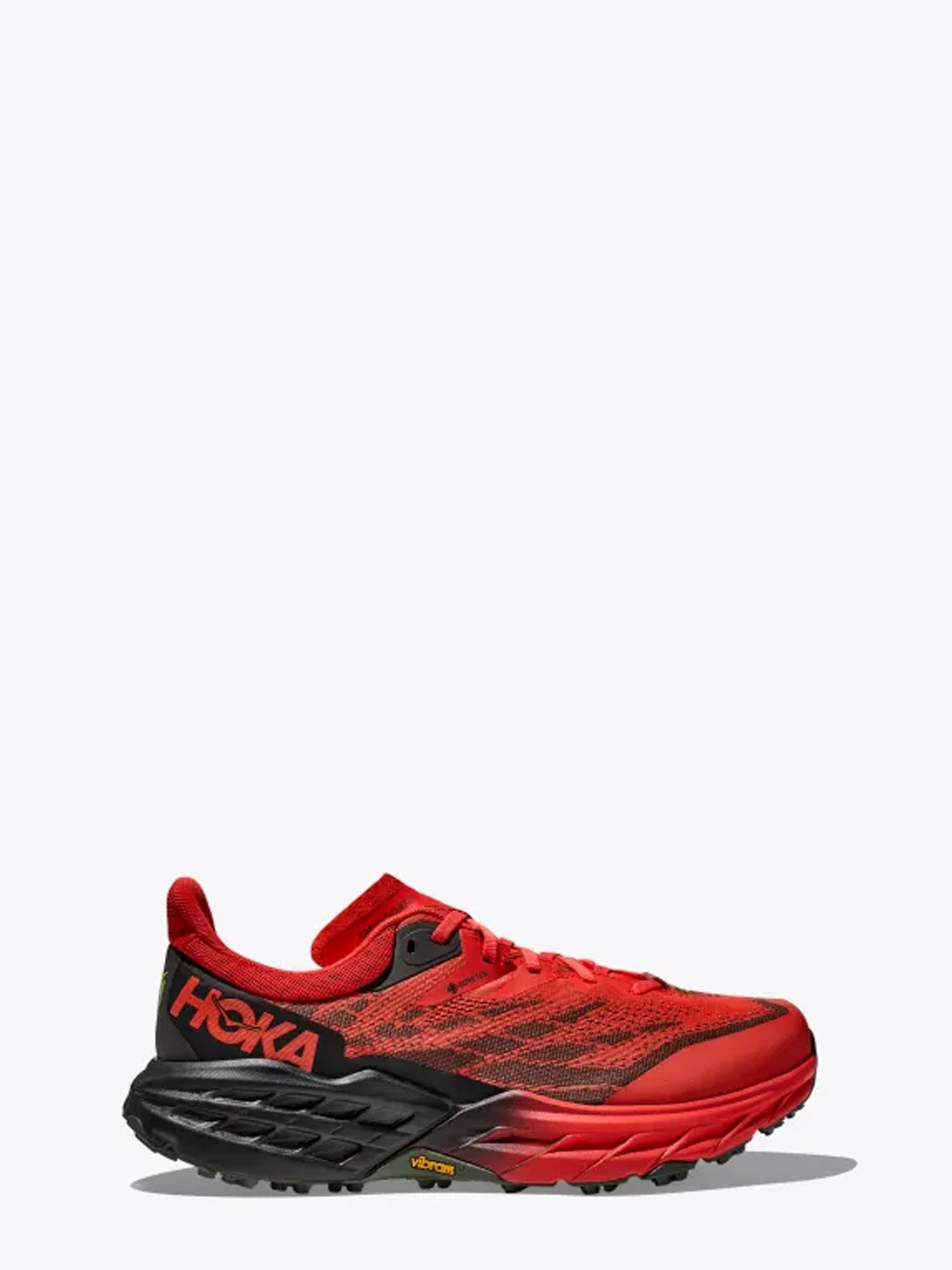 HOKA ONE ONE SCARPE TRAIL RUNNING SPEEDGOAT 5 GORE-TEX ROSSO