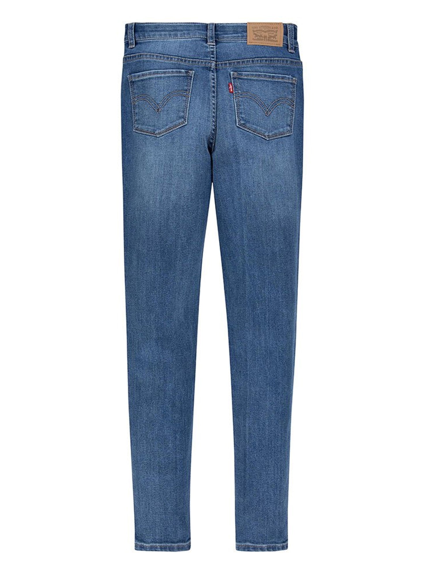 LEVI'S KIDS JEANS 720 SUPER SKINNY IN DENIM BLU