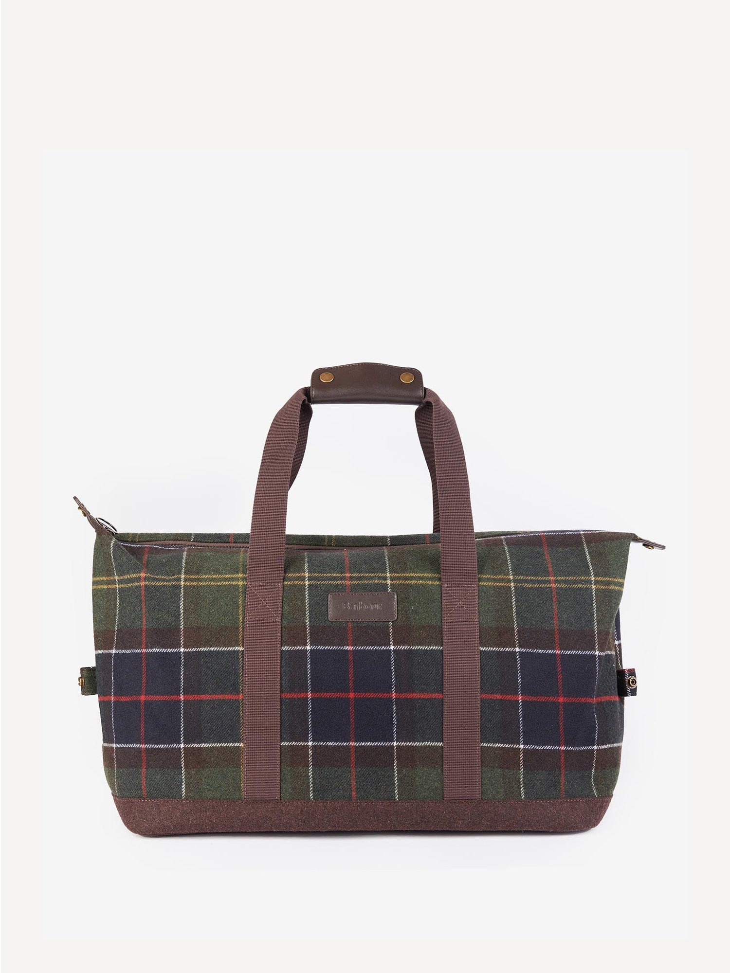 BARBOUR CREE BORSONE TARTAN VERDE