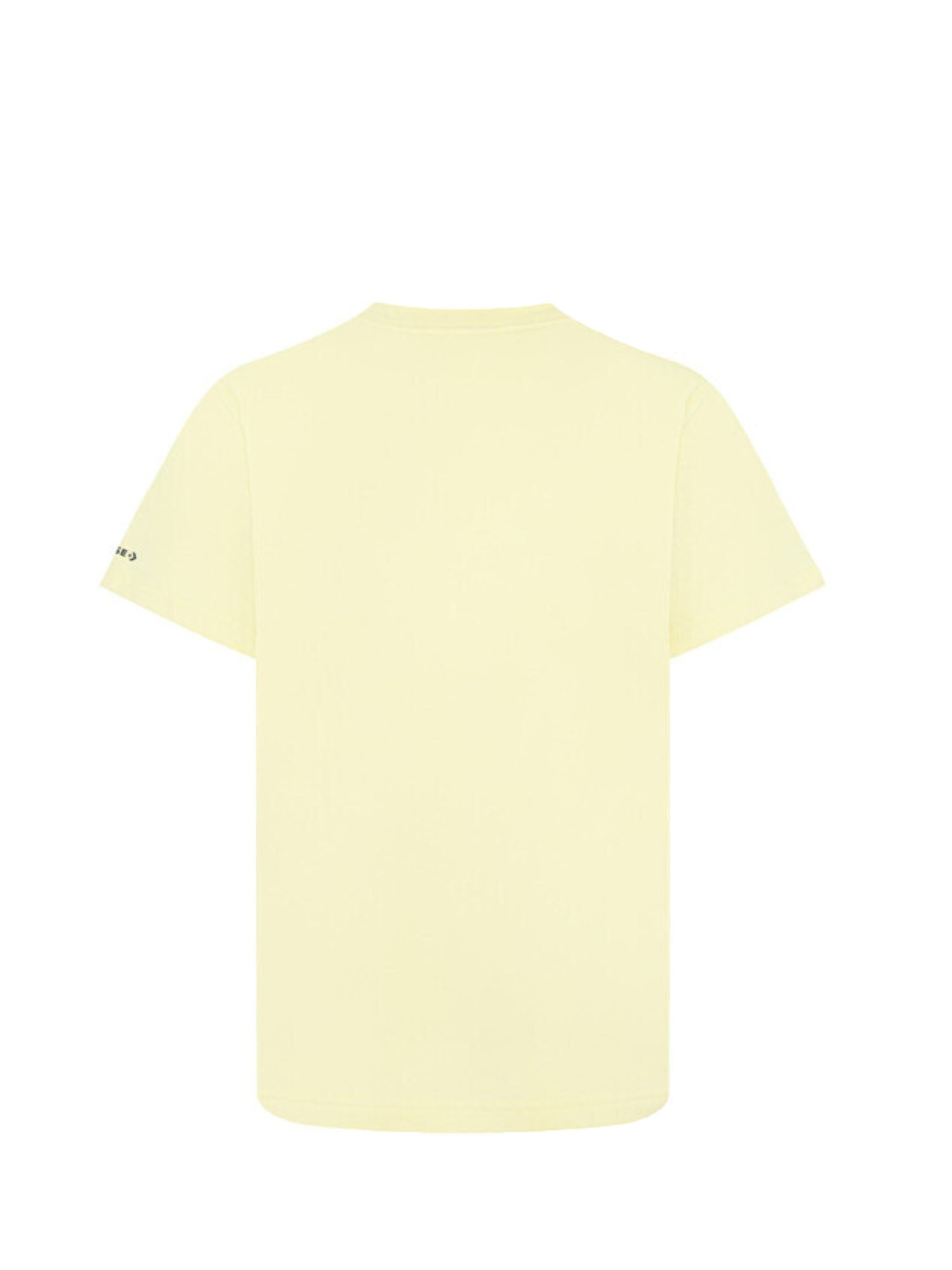 CONVERSE T-SHIRT SUN FRESH SNEAKER GFX GIALLO PASTELLO