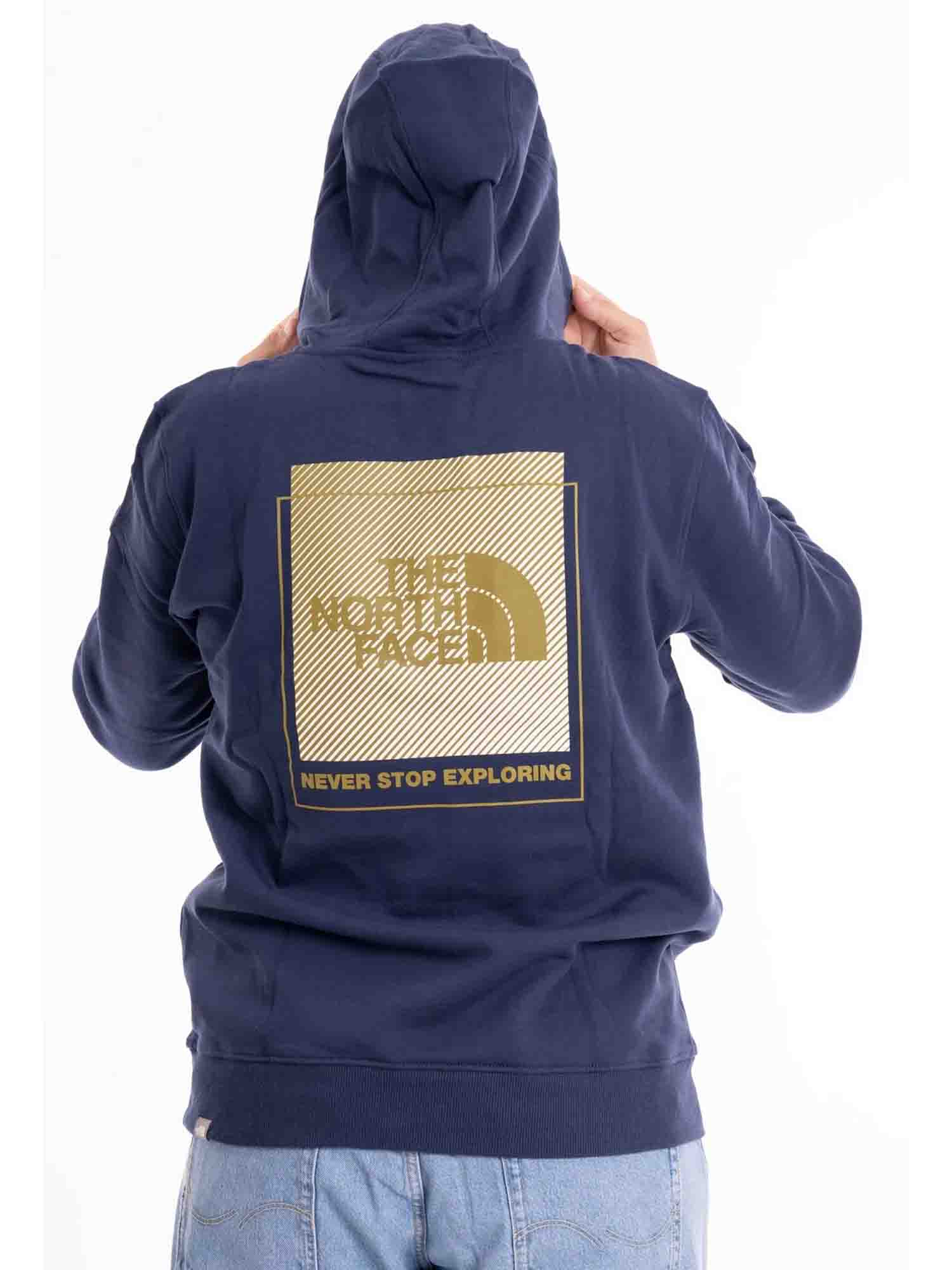 THE NORTH FACE W TACUNE HOODIE FELPA UOMO BLU