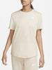 nike-t-shirt-maniche-corte-club-essentials-beige