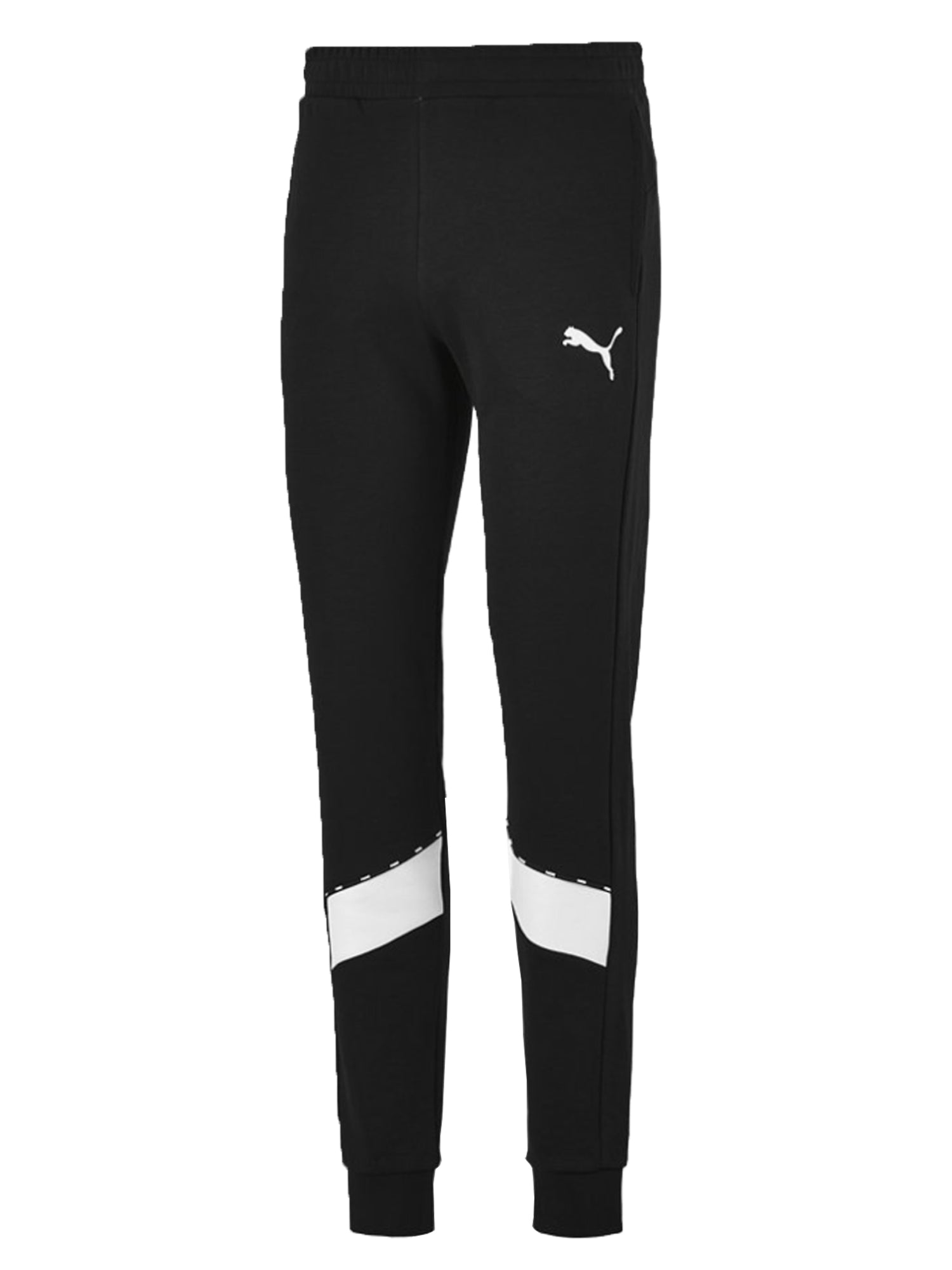 PUMA PANTALONI SPORTIVI SMALL LOGO NERO - BIANCO