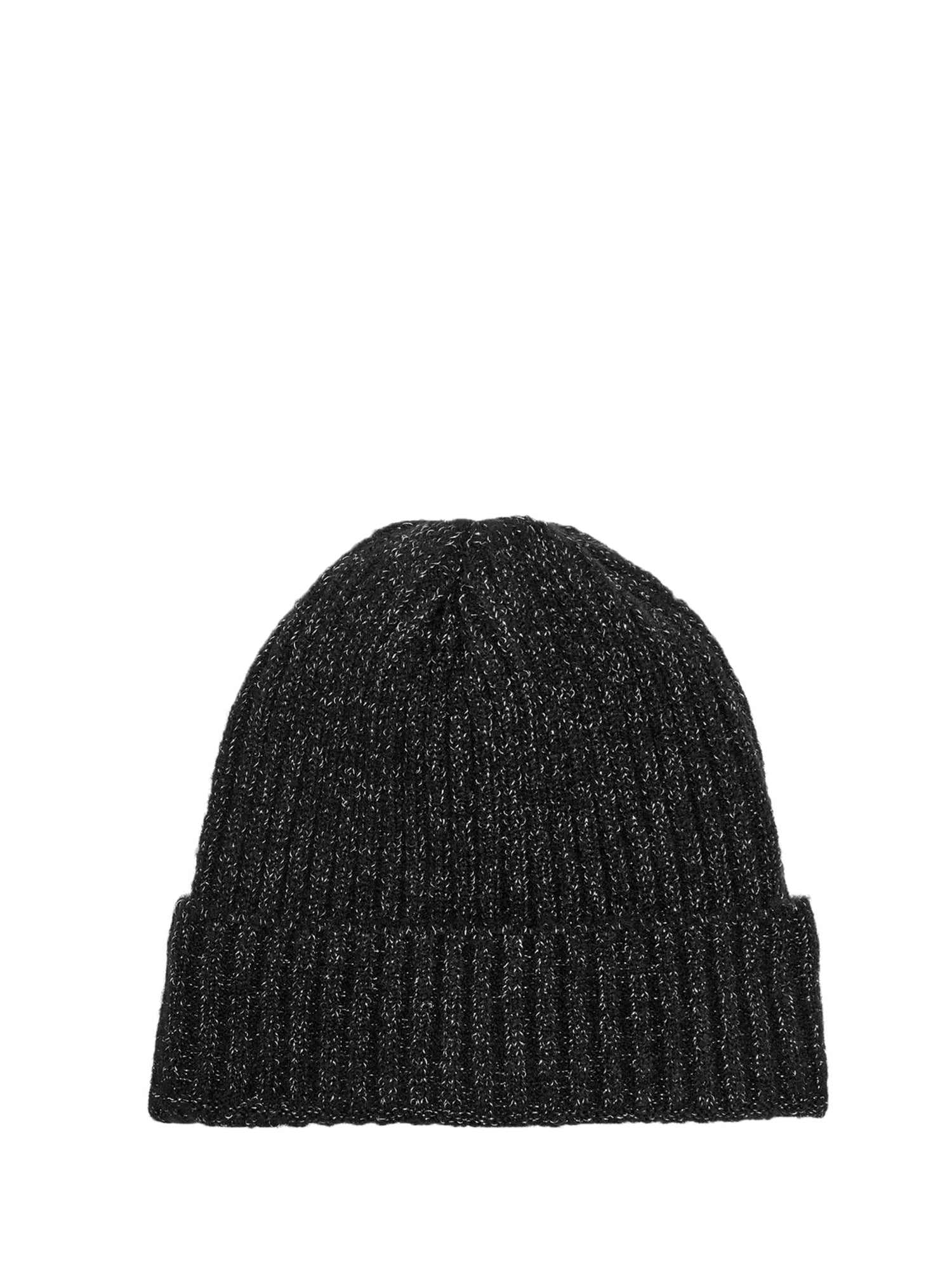 ONLY CAPPELLO THRINA KNIT LUREX NERO - ARGENTO