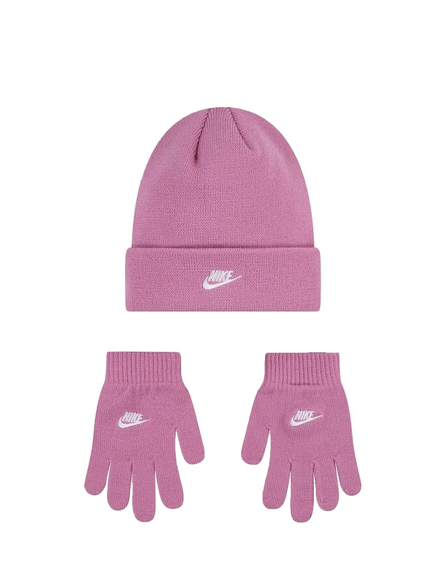 NIKE SET CAPPELLO+GUANTI CLUB ROSA