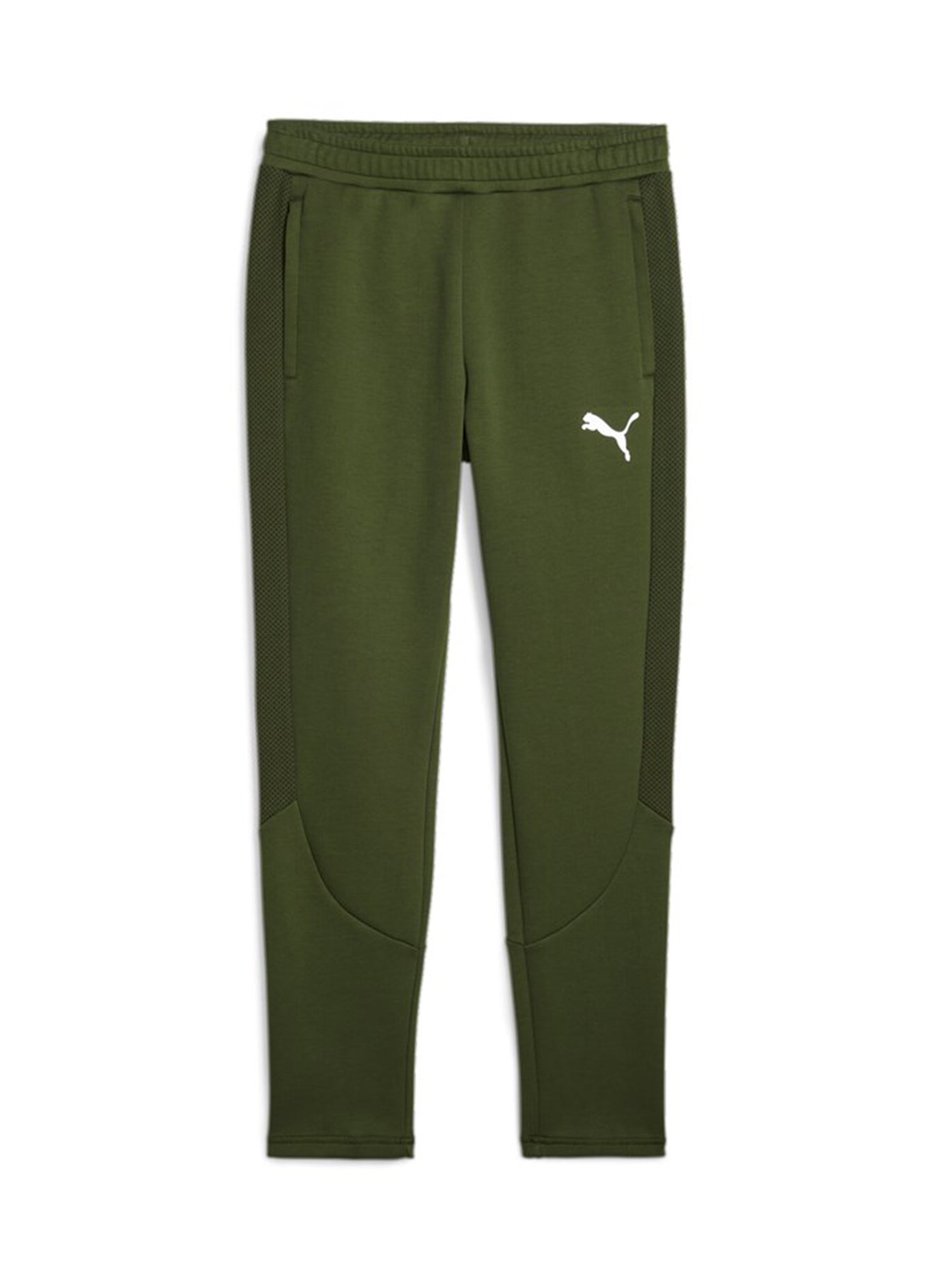 PUMA PANTALONI SPORTIVI EVOSTRIPE VERDE