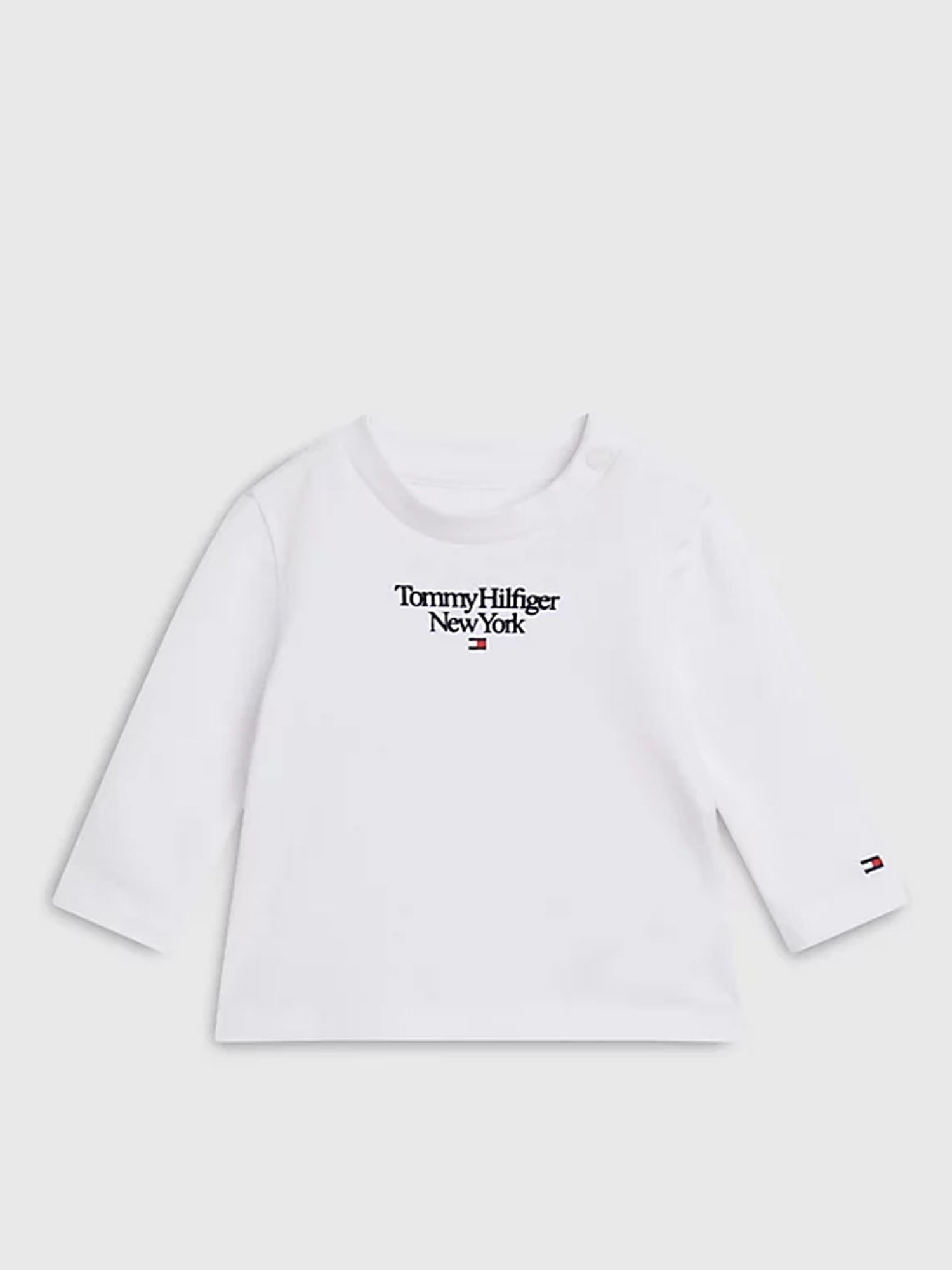 TOMMY HILFIGER KIDS T-SHIRT GRAPHIC BIANCO