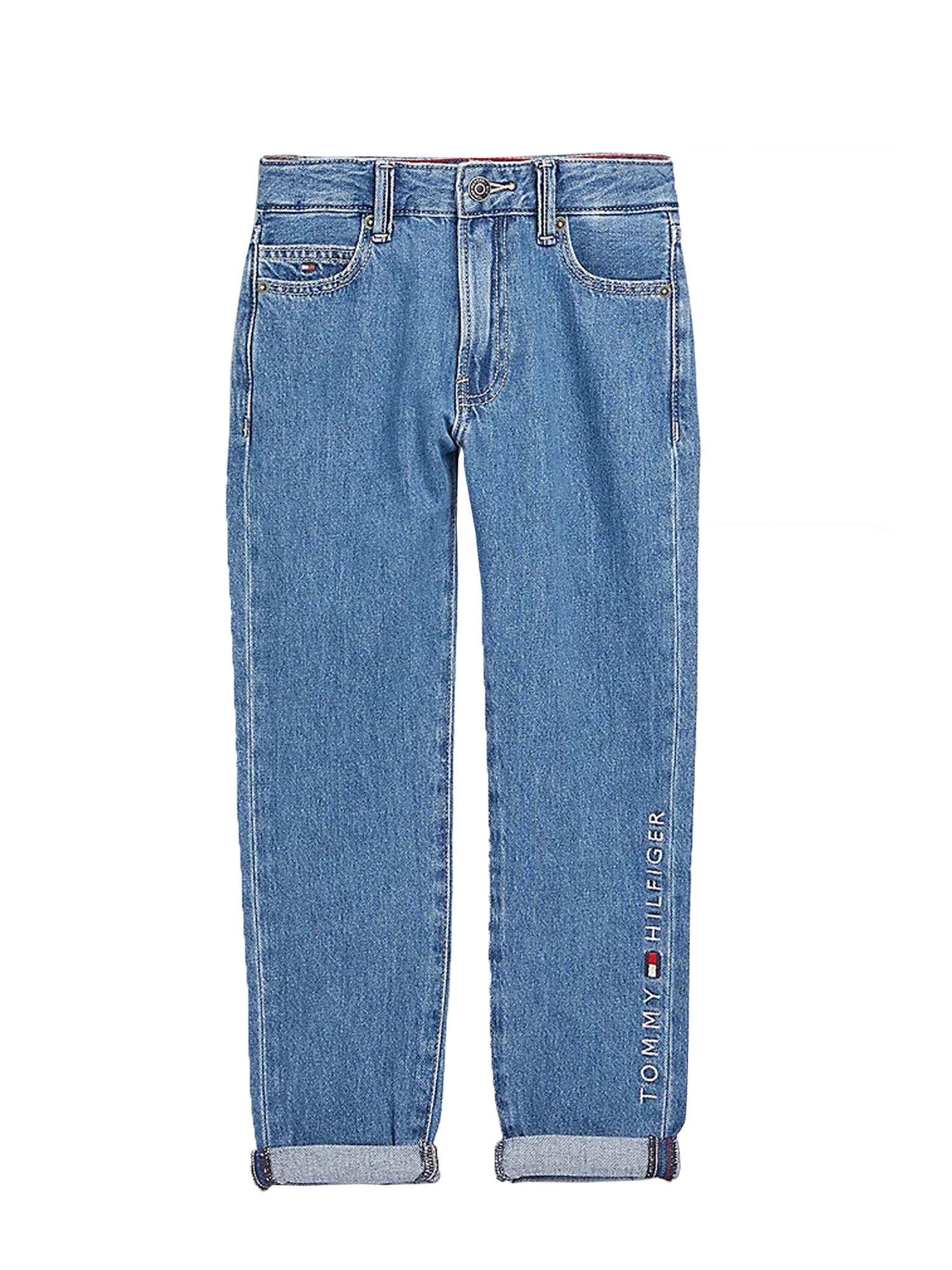 TOMMY HILFIGER JEANS MODERN STRAIGHT IN DENIM BLU