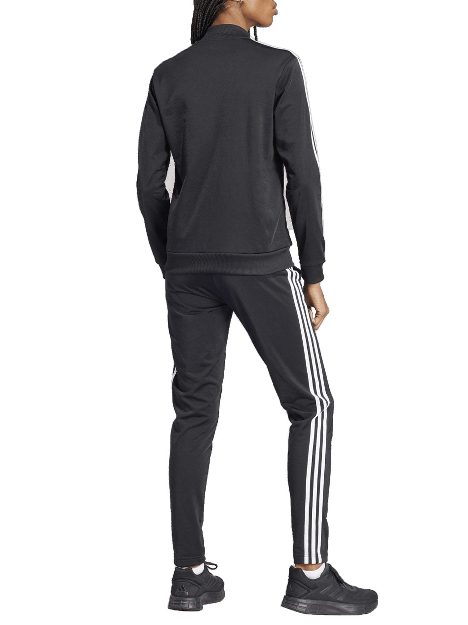 ADIDAS TUTA ESSENTIALS 3-STRIPES NERO