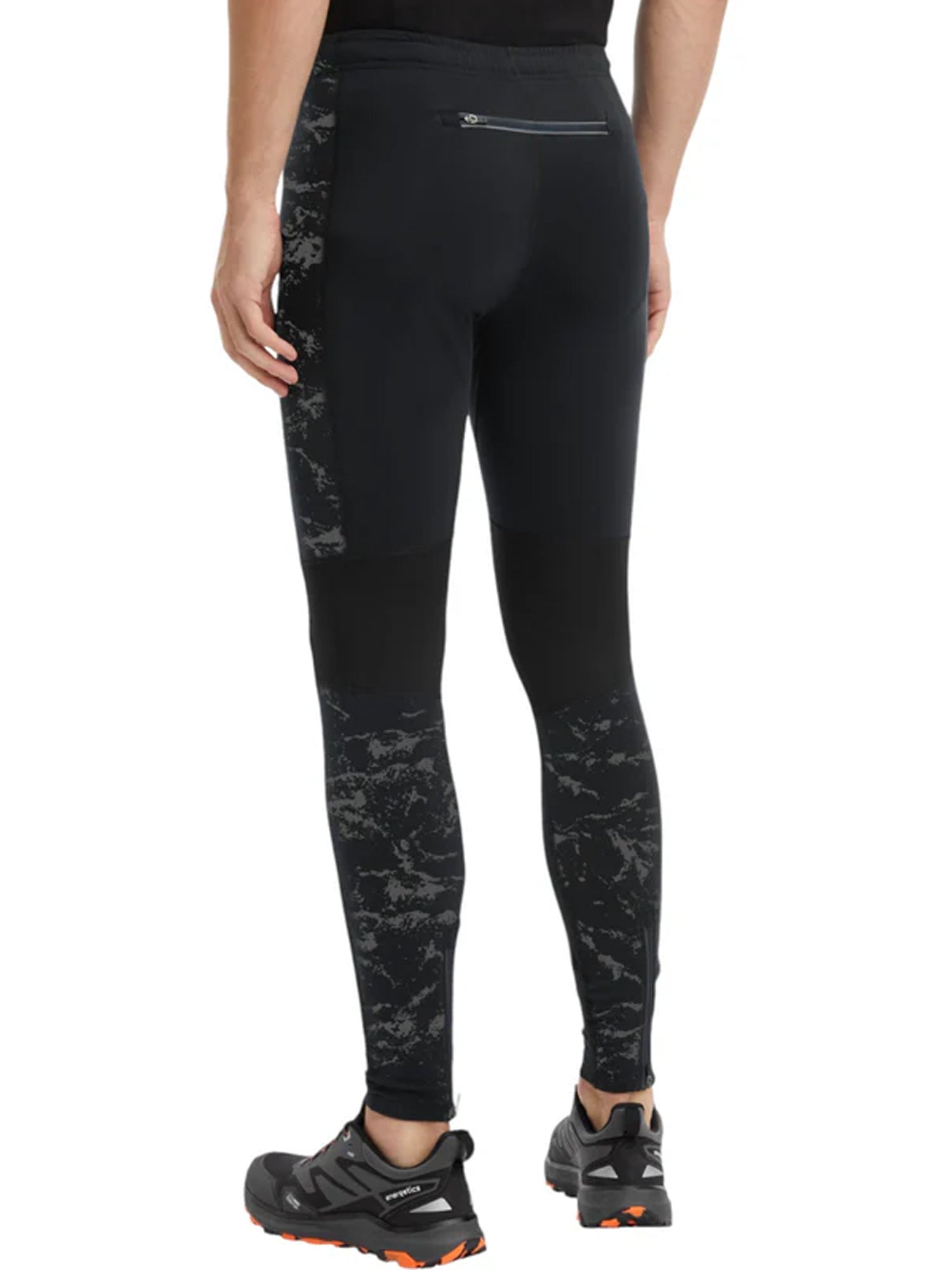 ENERGETICS LEGGINGS DA RUNNING BILO IV M NERO