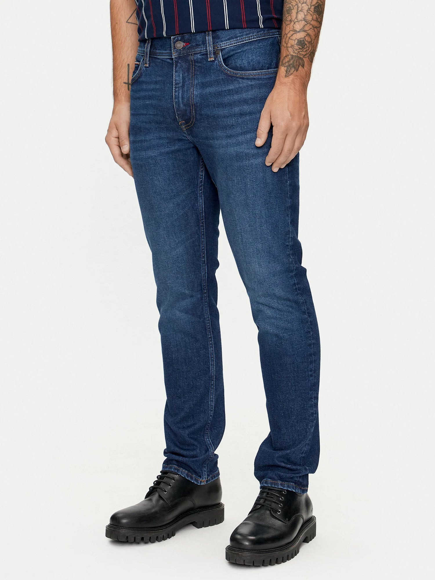 TOMMY HILFIGER JEANS DENTON IN DENIM BLU