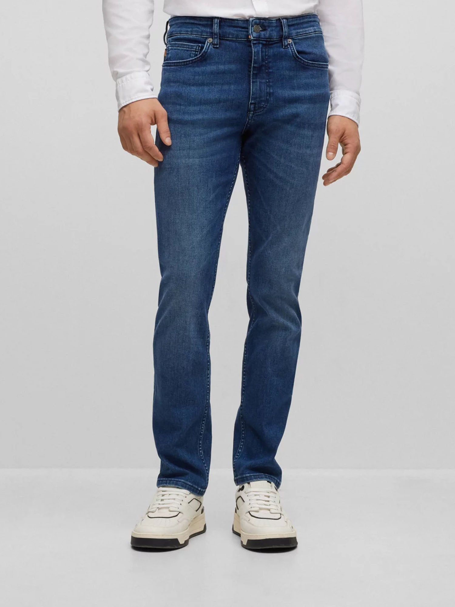 HUGO BOSS JEANS SLIM FIT IN DENIM BLU