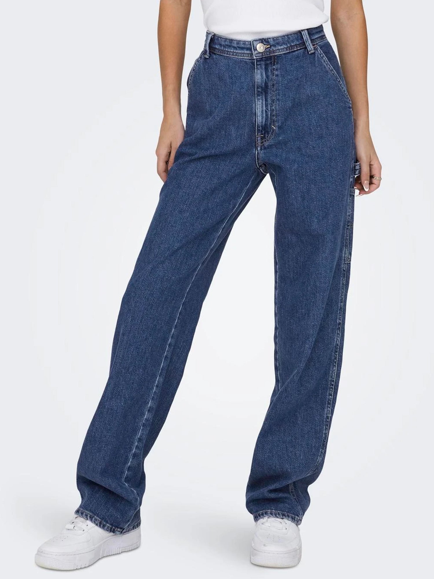 ONLY JEANS WEST CARPENTER IN DENIM BLU