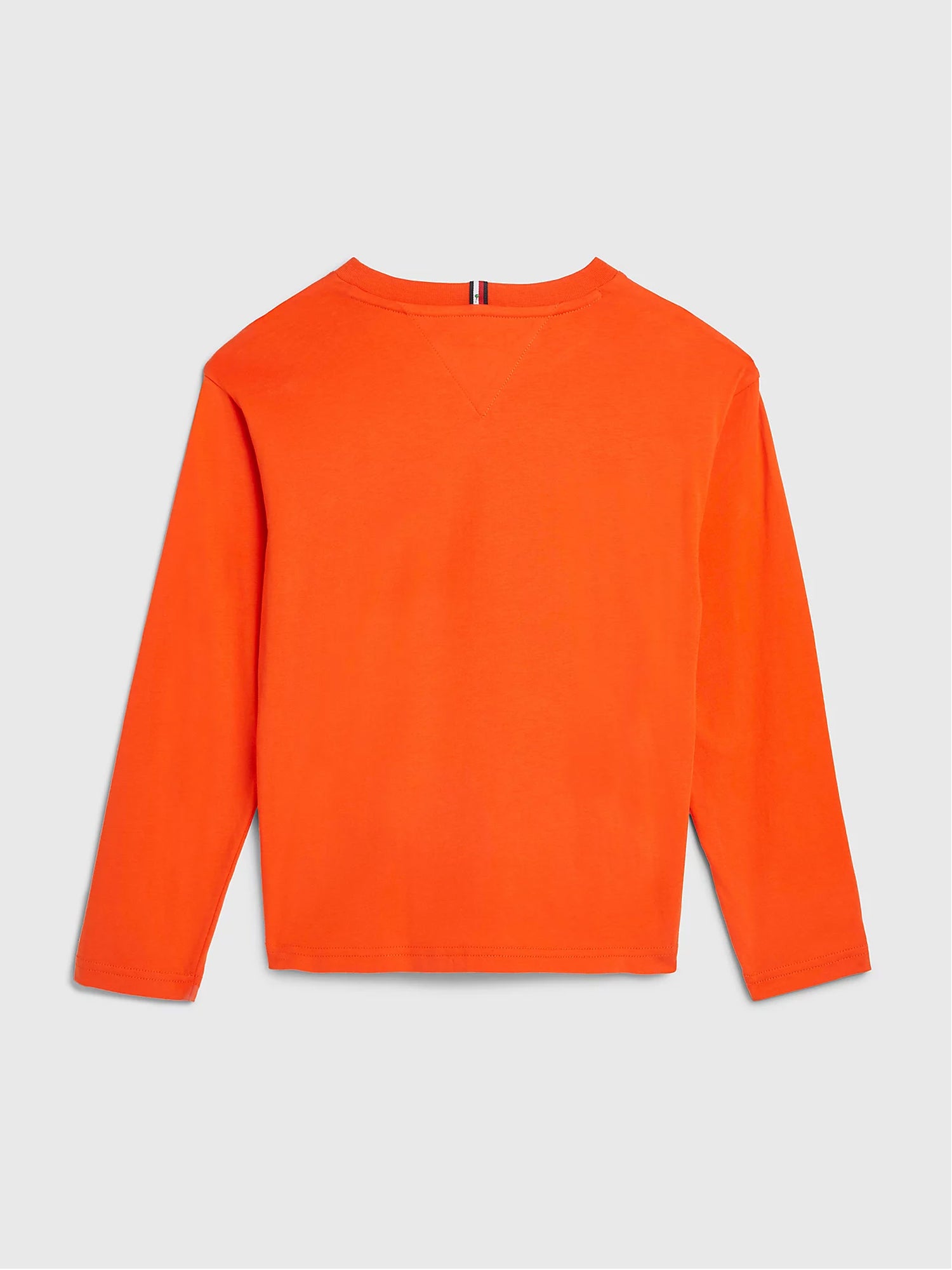 TOMMY HILFIGER T-SHIRT MANICA LUNGA ARANCIO