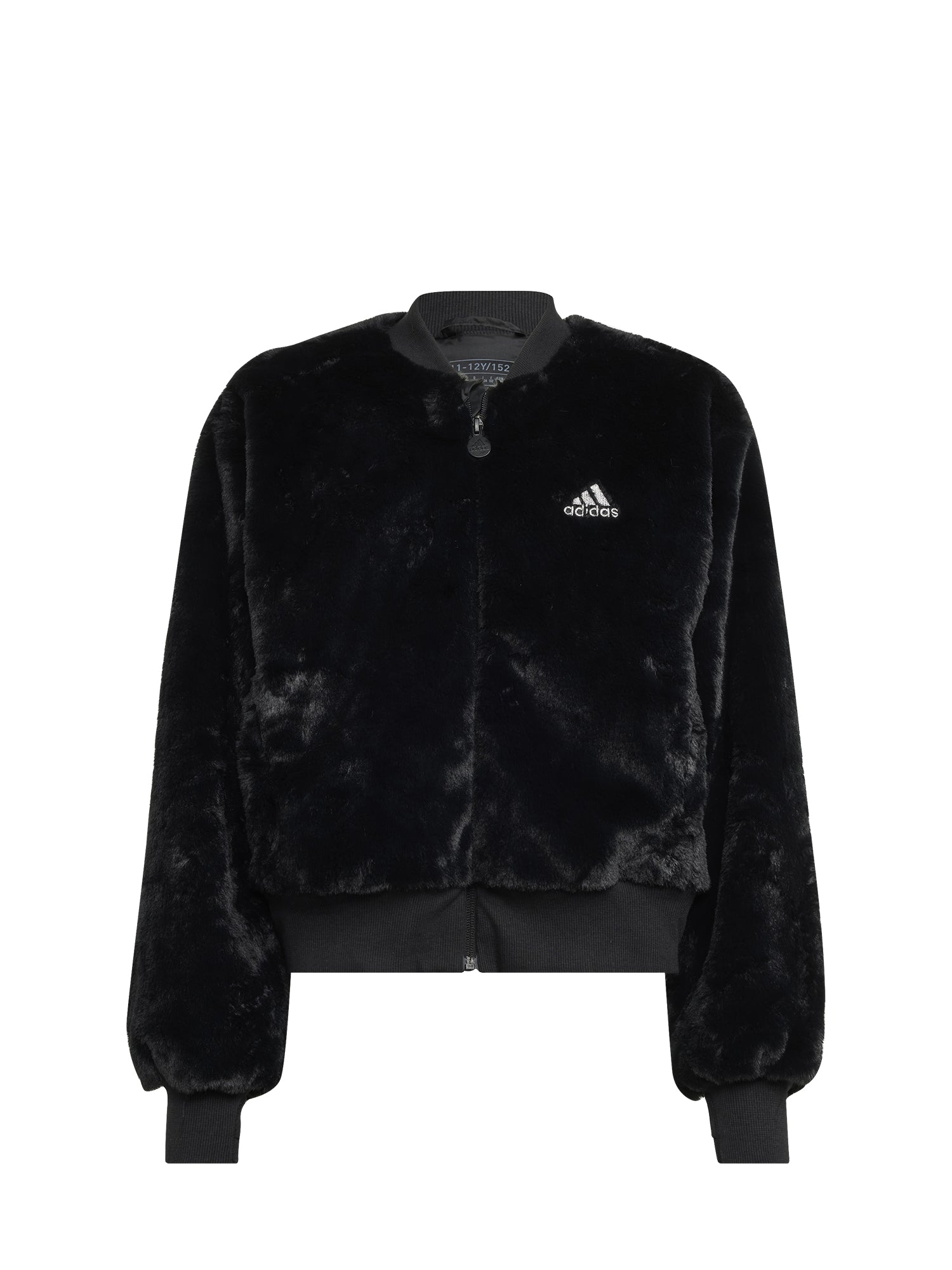 ADIDAS BOMBER GLAM FUR GIUBBINO JUNIOR NERO