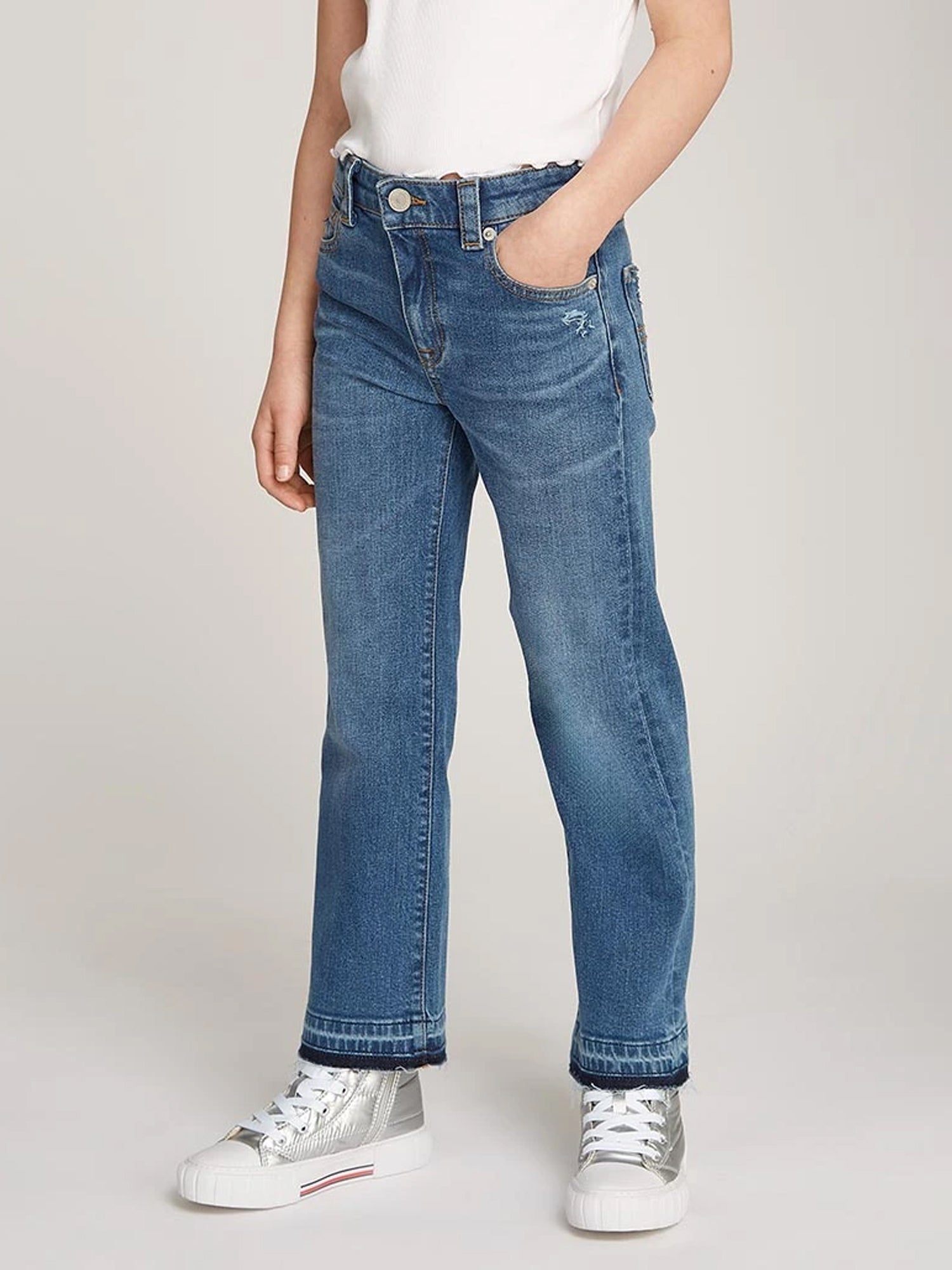 TOMMY HILFIGER JEANS DA RAGAZZA BLU