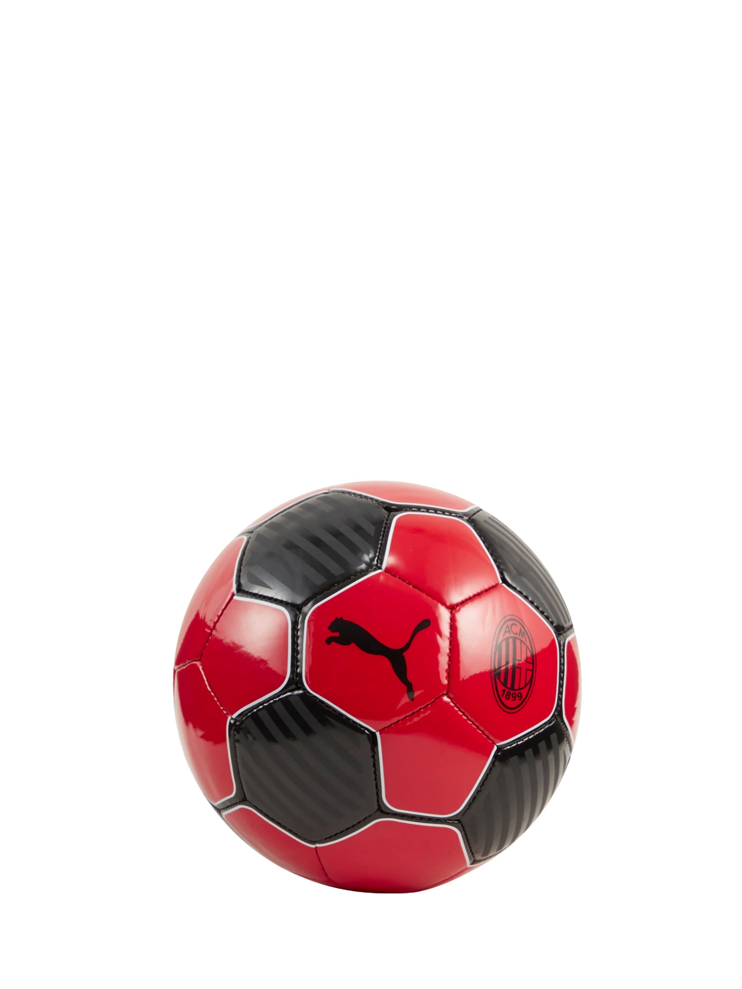 PUMA MINI PALLONE AC MILAN ESSENTIALS ROSSO - NERO