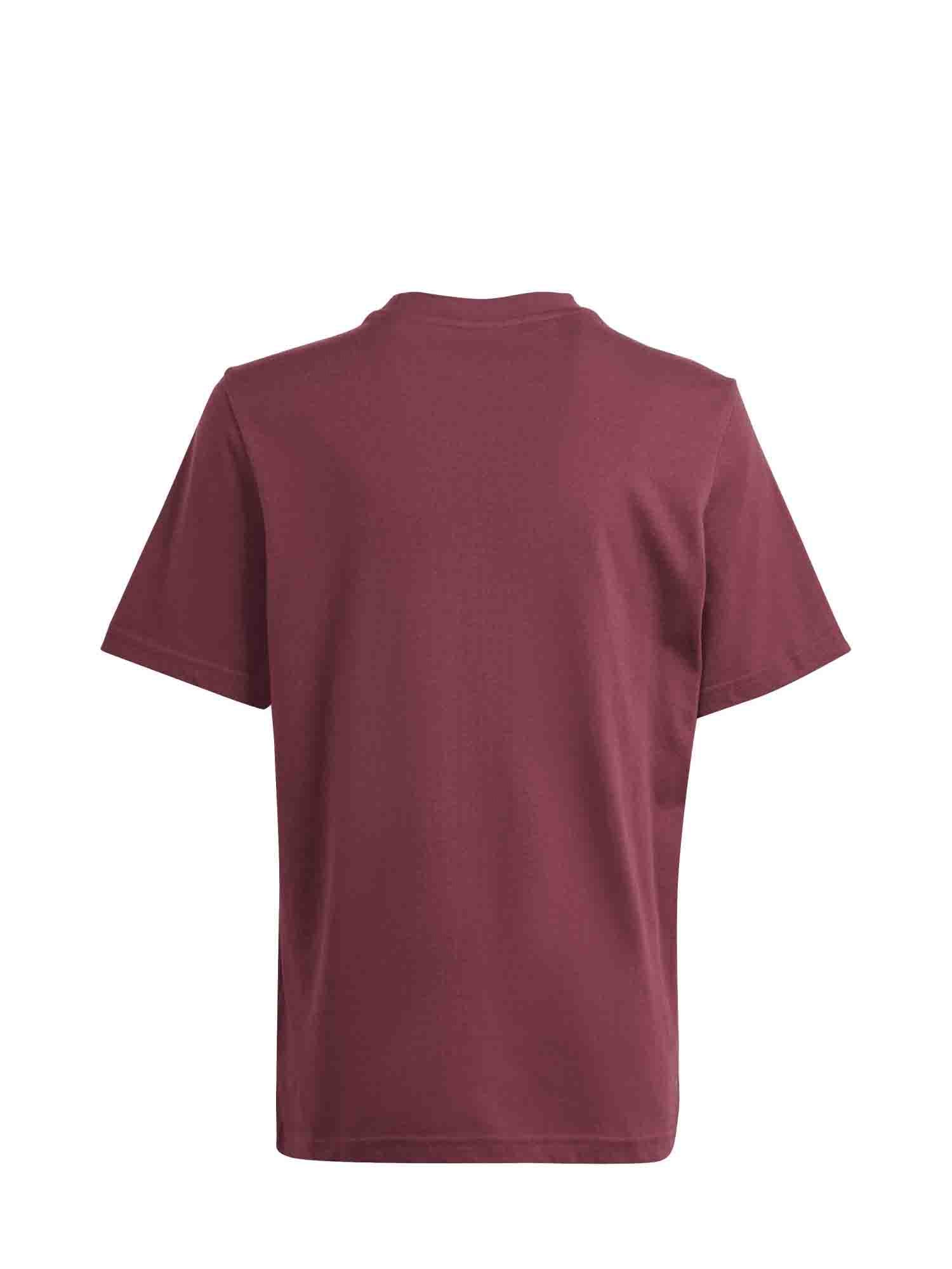 ADIDAS TABLE TEE FOLDED GRAPHIC T-SHIRT JUNIOR BORDEAUX