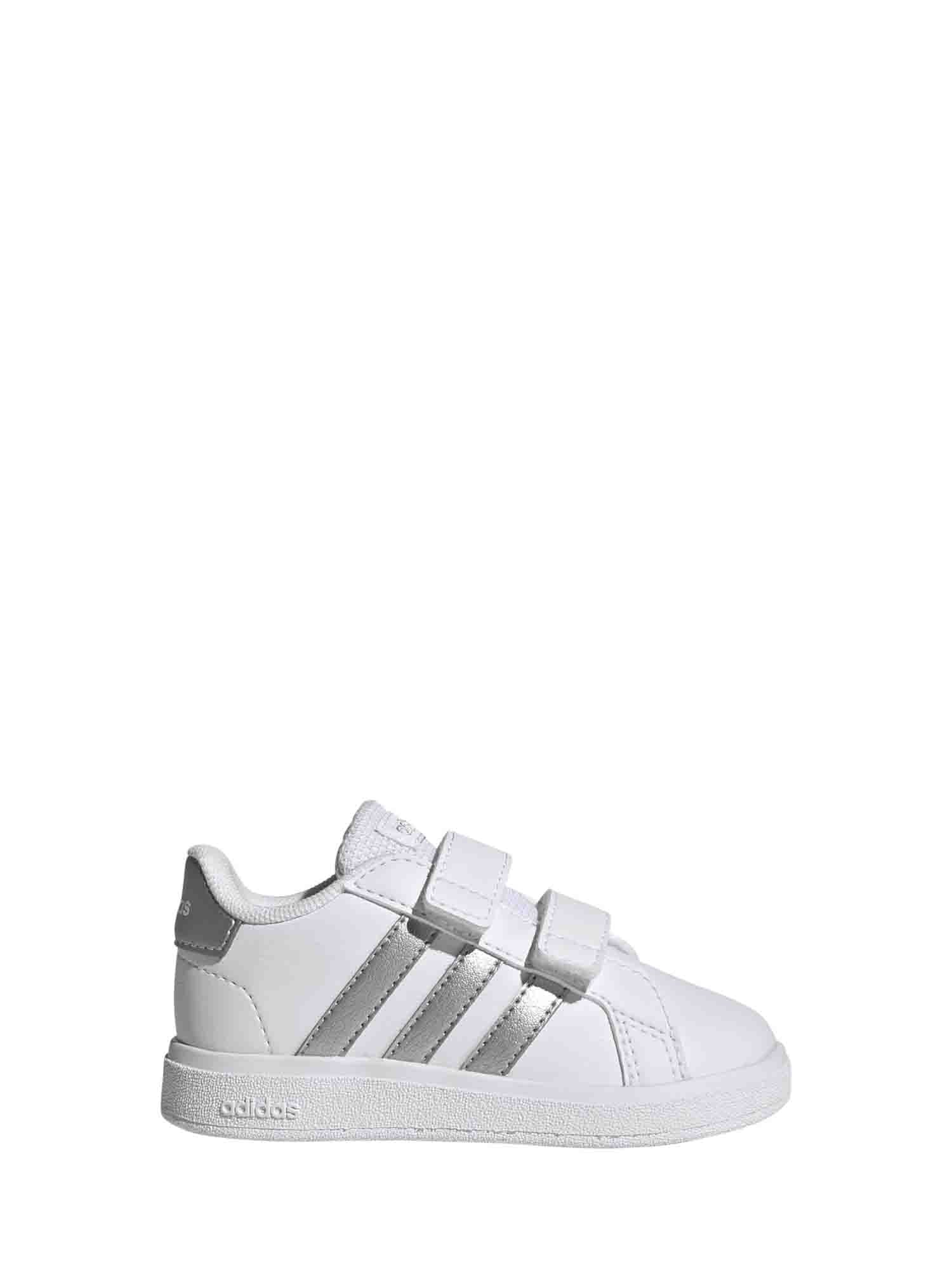 ADIDAS GRAN COURT LIFESTYLE SNEAKERS BAMBINO BIANCO