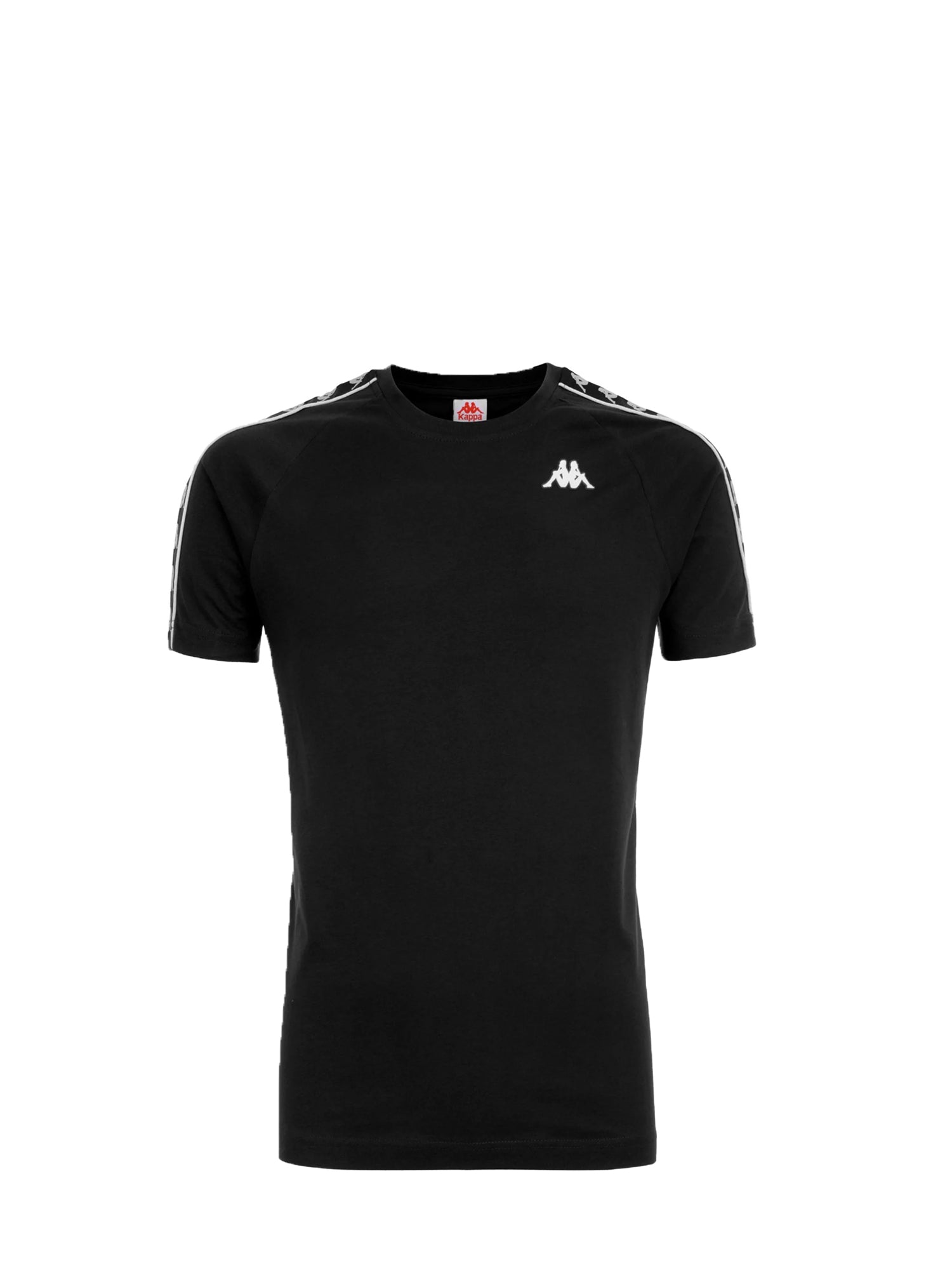 KAPPA T-SHIRT 222 BANDA COEN SLIM NERO