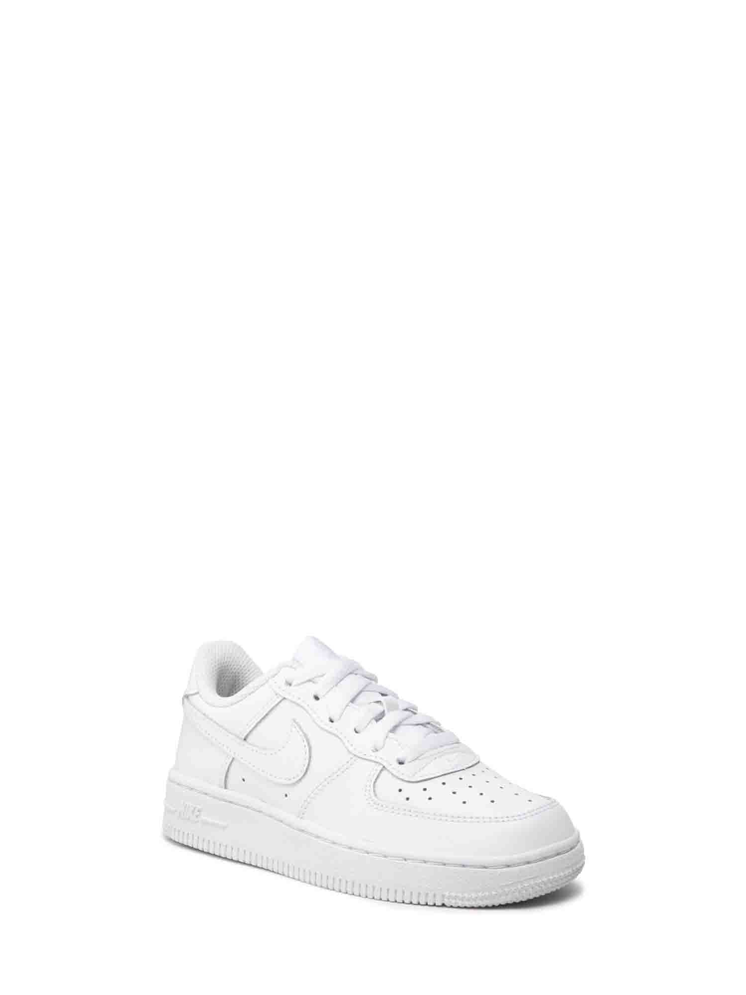 NIKE AIR FORCE 1LE PS SNEAKERS BAMBINO BIANCO